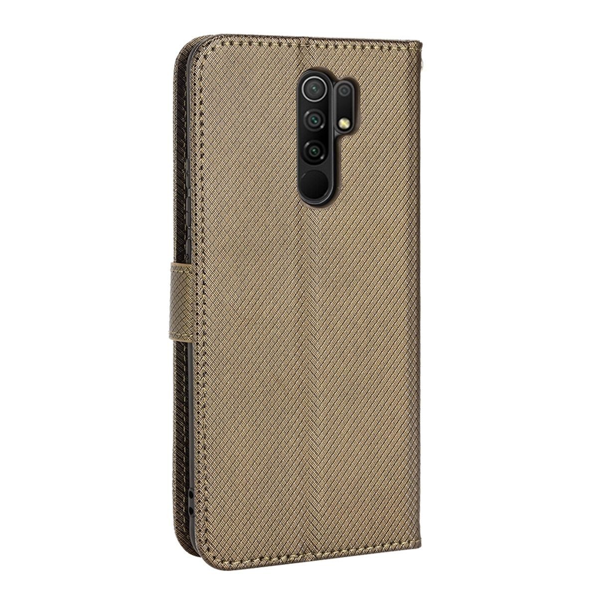König Design Handyhülle Xiaomi Redmi 9, Schutzhülle Schutztasche Case Cover Etuis Wallet Klapptasche Bookstyle