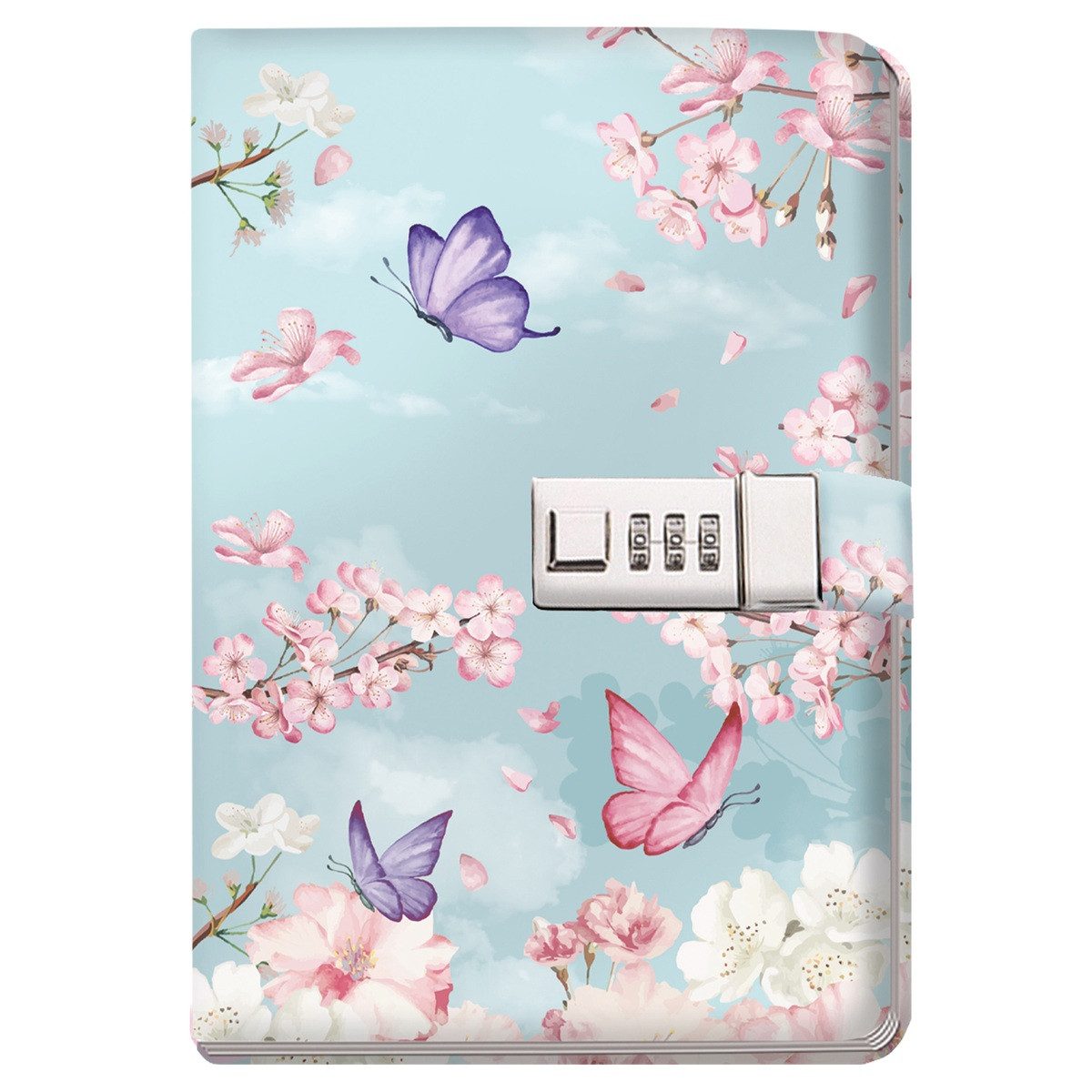 Trötsch Verlag Tagebuch TRÖTSCH Tagebuch Spring mit Zahlenschloss