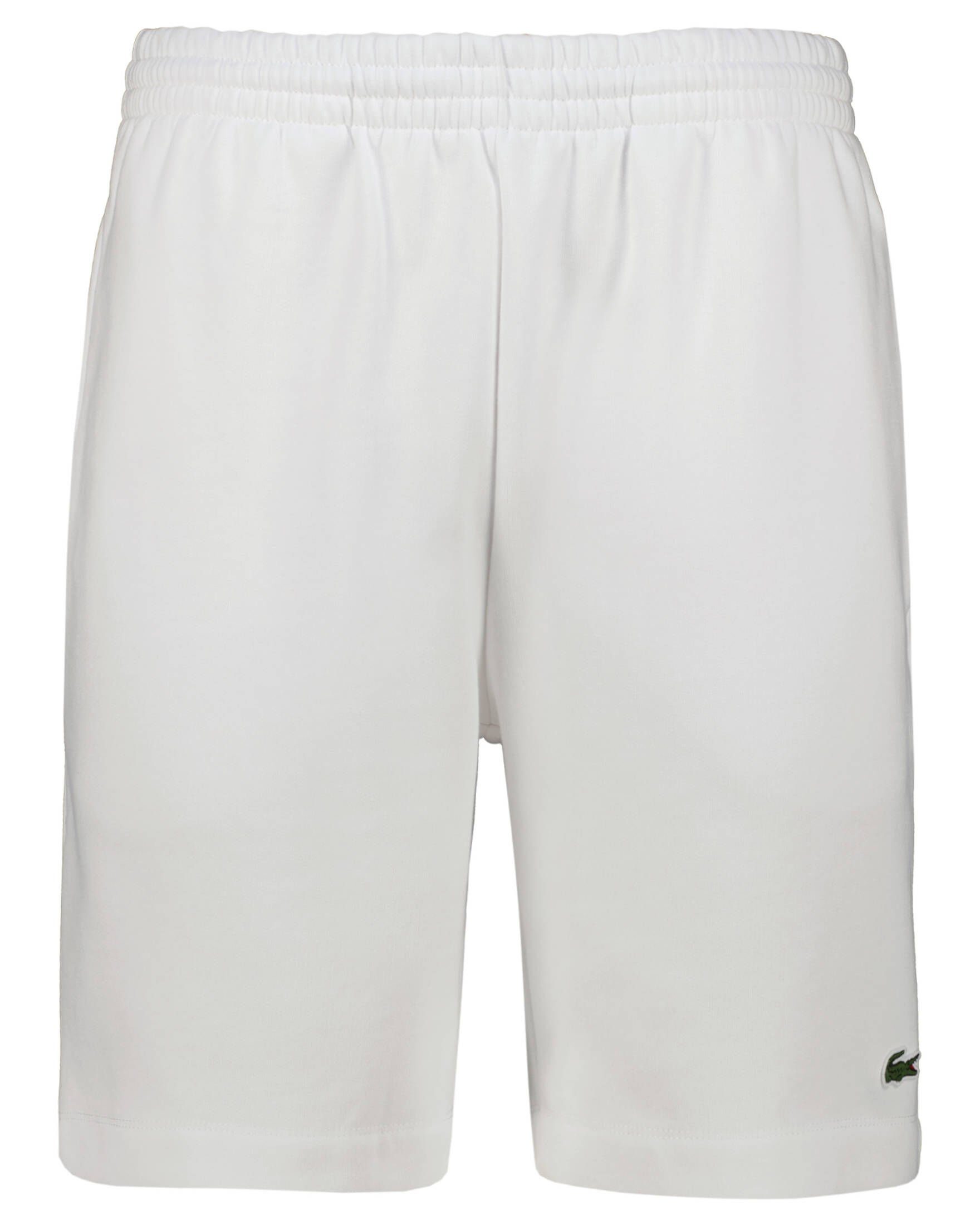 (10) Sweatshorts Lacoste Regular Fit (1-tlg) Sweathose Herren weiss