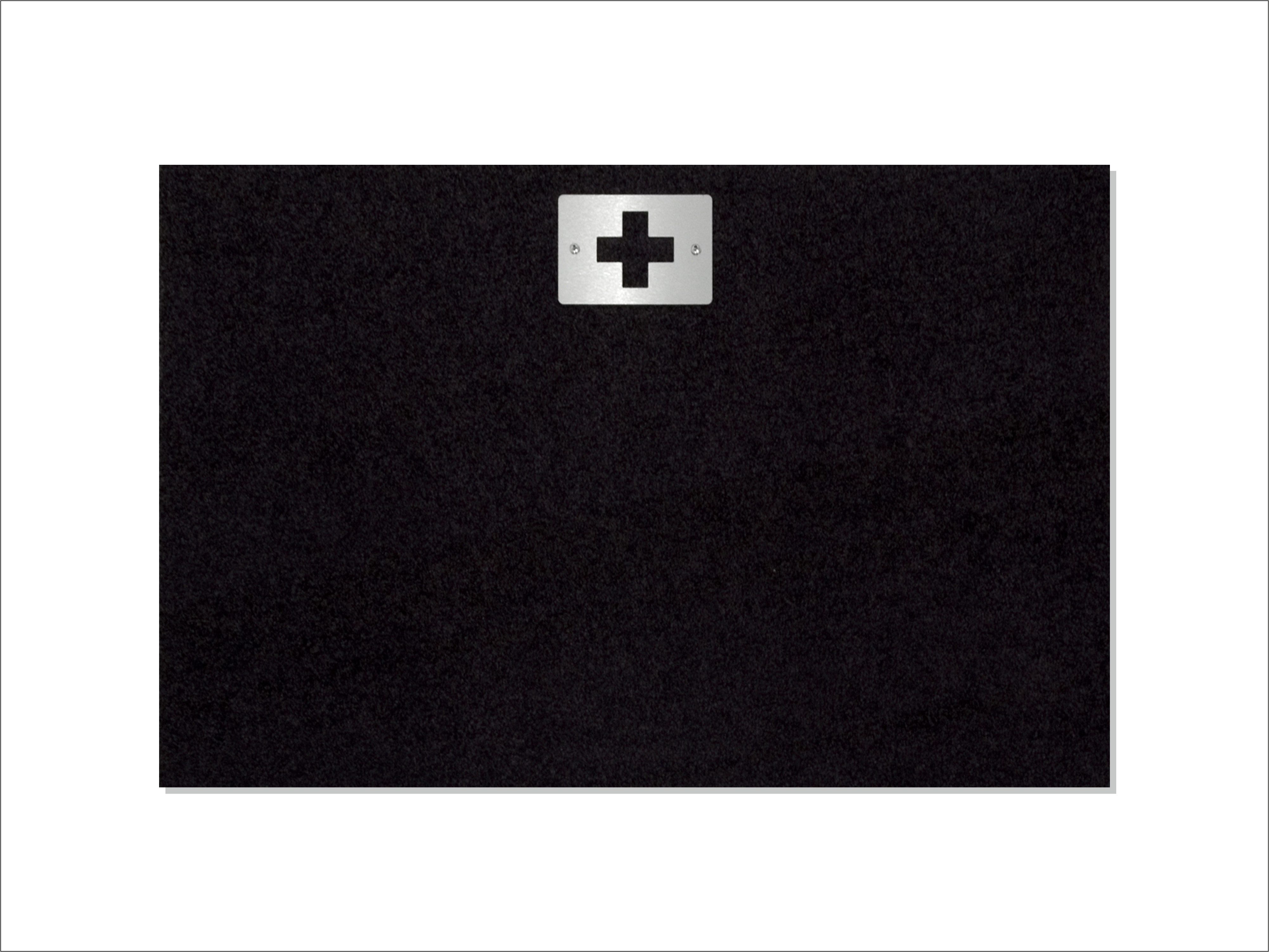 Keilbach Designprodukte Fußmatte swiss, rechteckig, Höhe: 9 mm, waschbar, r günstig online kaufen