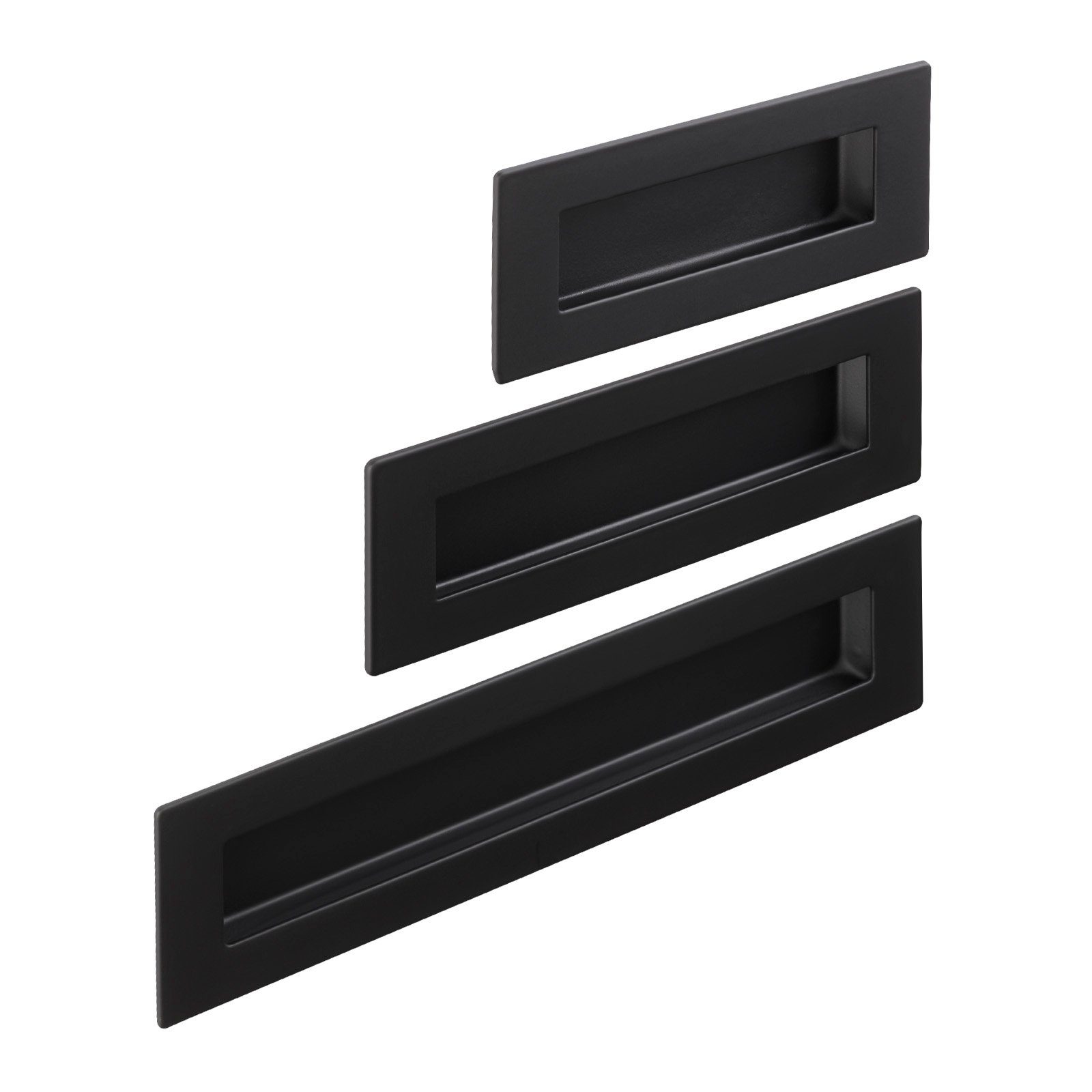 SO-TECH® Möbelgriff Muschelgriff EL-08 zum Einlassen in die Möbelfront