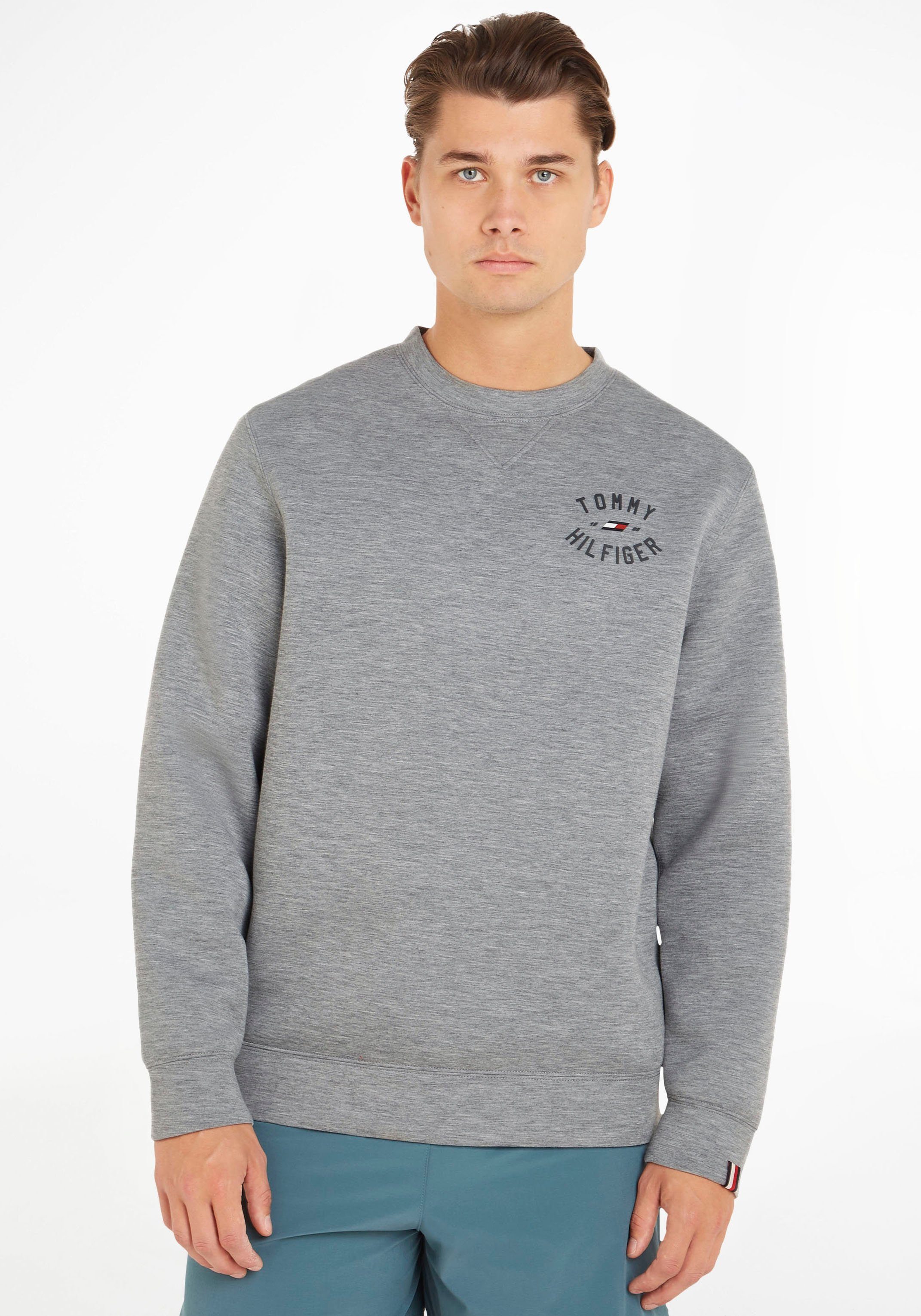 Tommy Hilfiger Sport Sweatshirt VARSITY GRAPHIC CREW heathered