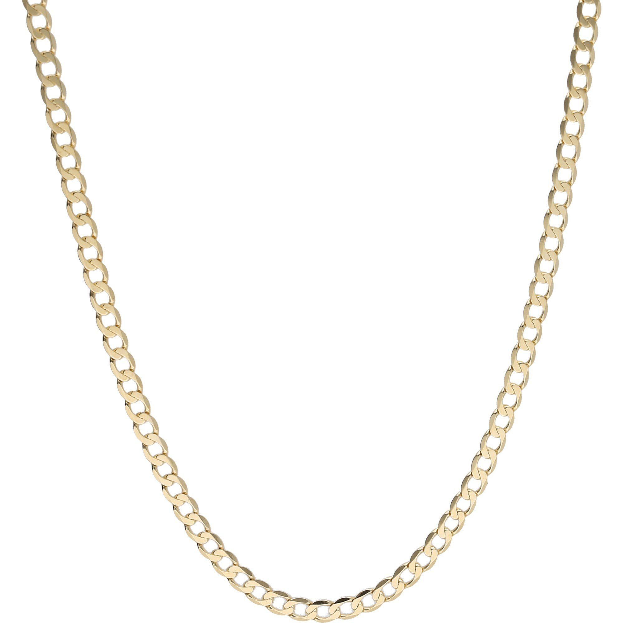 Panzerkette Panzerkette, massiv, Gold 585
