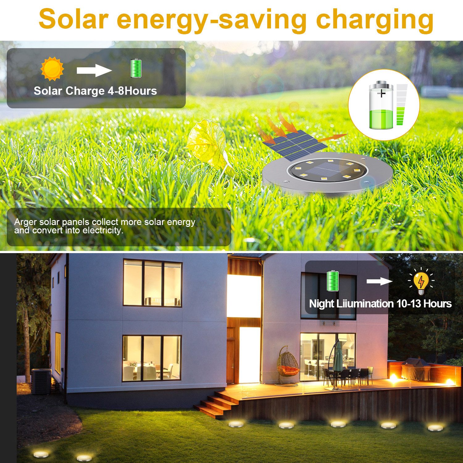 BlingBin LED Solarleuchte 4 Stück LED günstig online kaufen