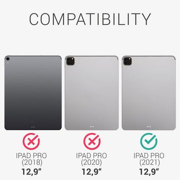 kwmobile Tablet-Hülle Hülle für Apple iPad Pro 12,9", (2022) / (2021) - Slim Tablet Cover Case Schutzhülle mit Ständer