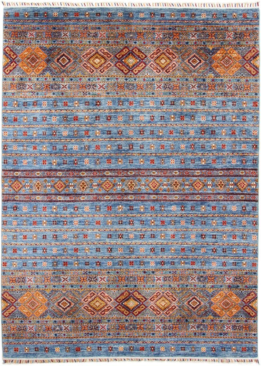 Orientteppich Arijana Shaal 176x242 Handgeknüpfter Orientteppich, Nain Trading, rechteckig, Höhe: 5 mm