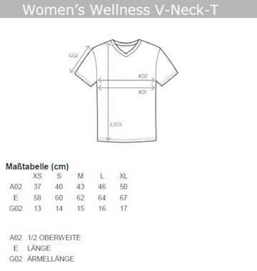 Promodoro V-Shirt Wellness V-Neck T-Shirt eng anliegend geschnitten und mit Seitennähten gefertigt