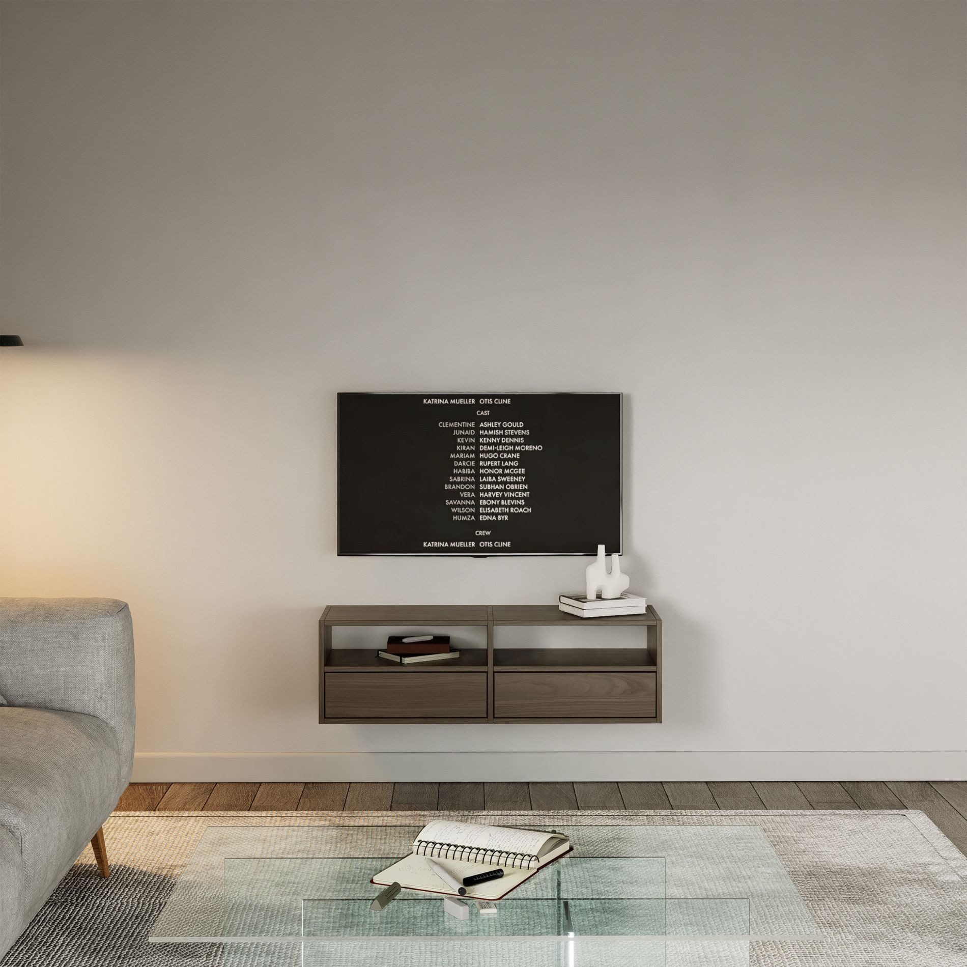 Selsey TV-Schrank FRAMME TV-Lowboard hängend 150 günstig online kaufen