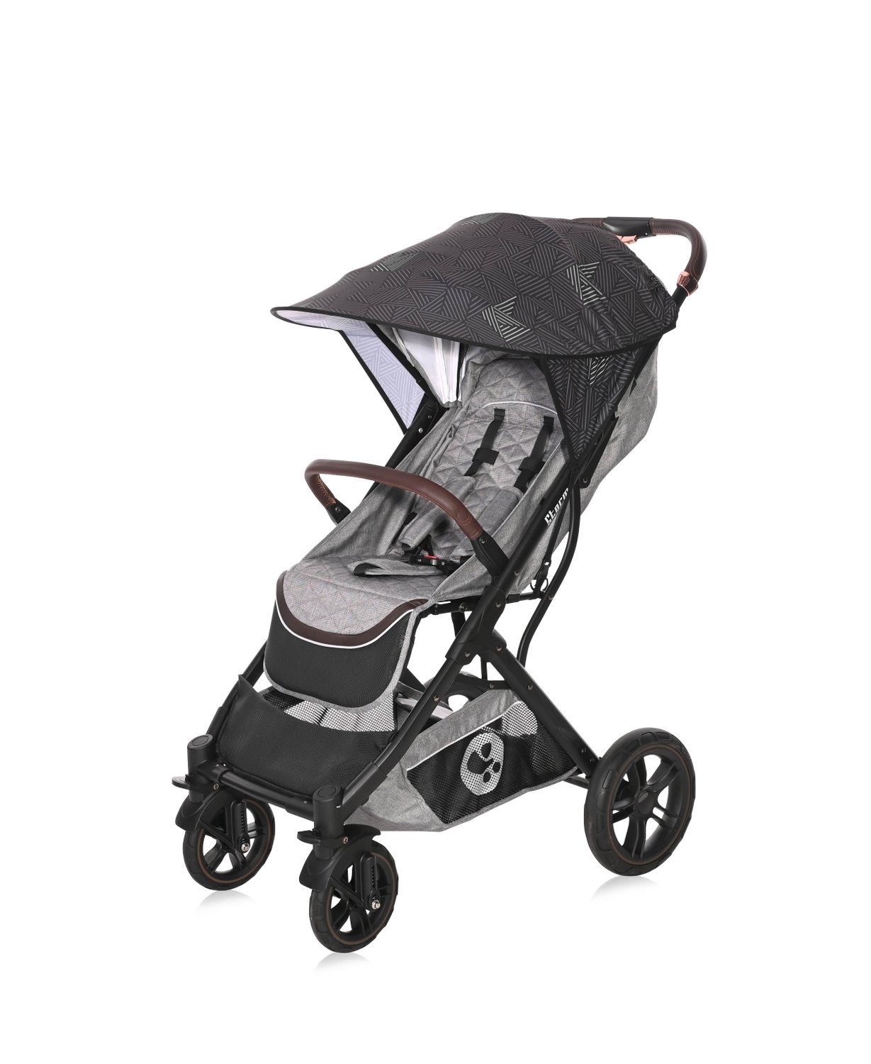 Lorelli Kinderwagenschirm Kinderwagen Sonnenschutz, Universal UV-Schutz Schutz vor Sonne Staub Wind schwarz | Regenschirme