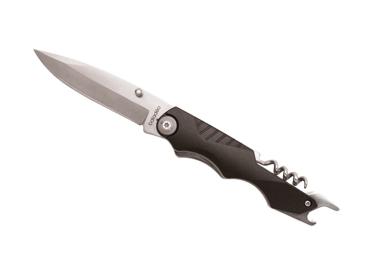 Baladéo® Taschenmesser Taschenmesser 'Ontario', schwarz
