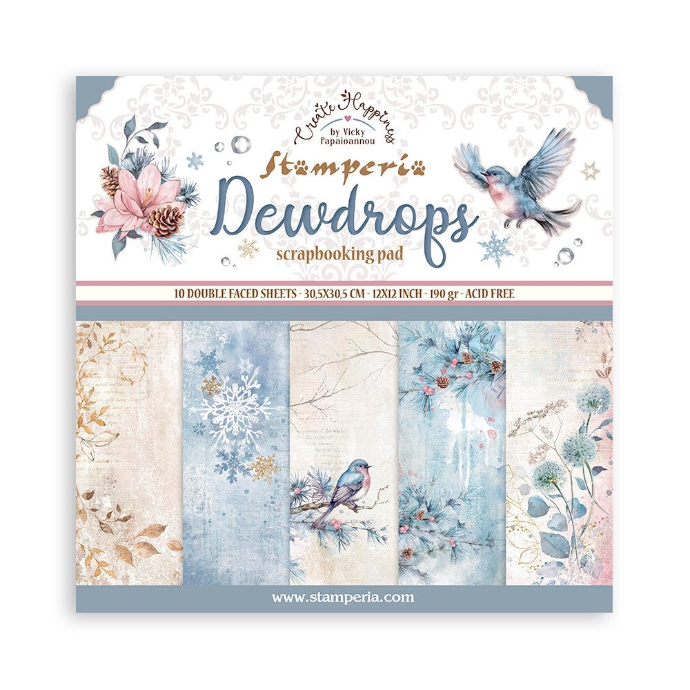 Motivpapier Dewdrops