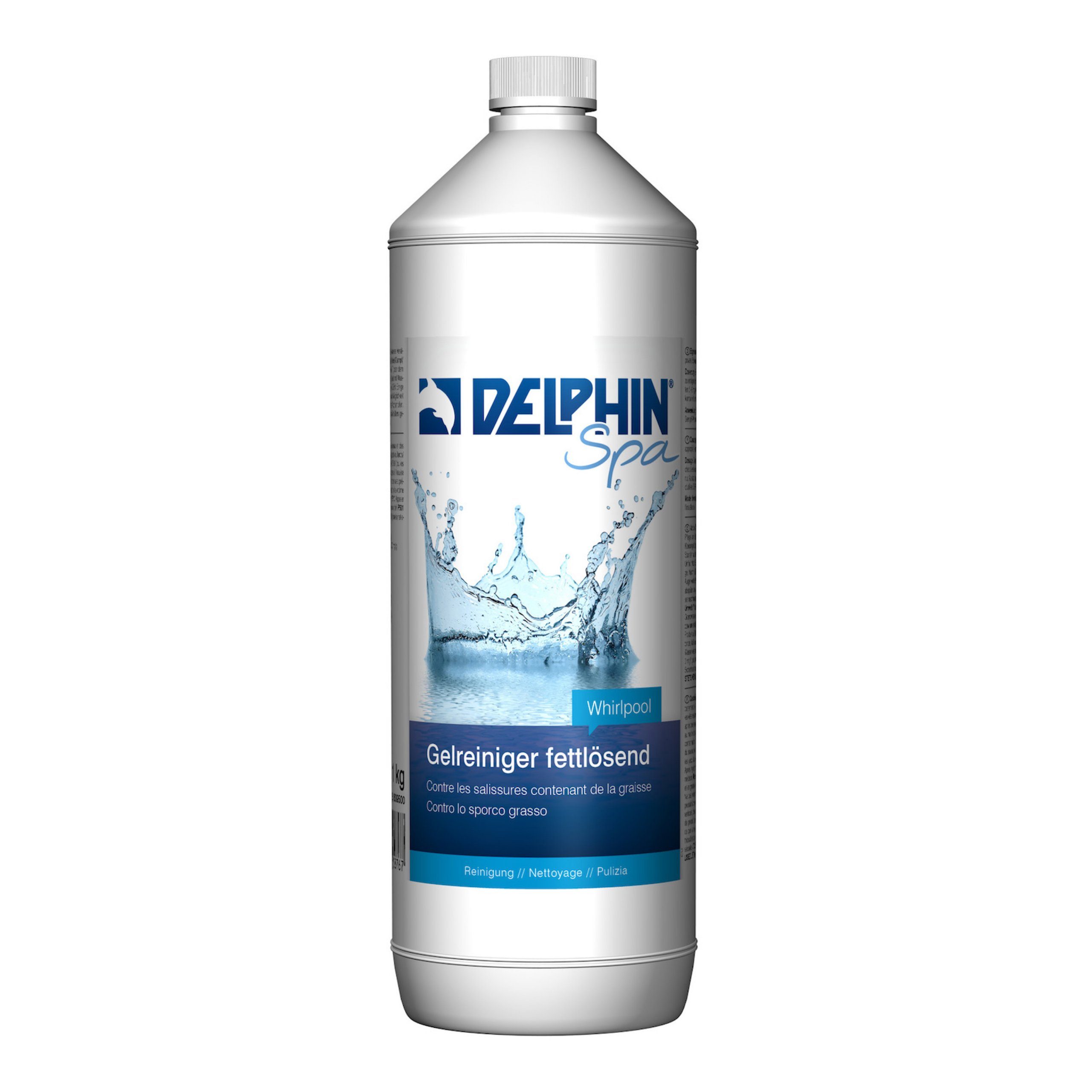 Chemoform Poolpflege Delphin Spa Gelreiniger fettlösend 1 Liter Gel Reiniger für