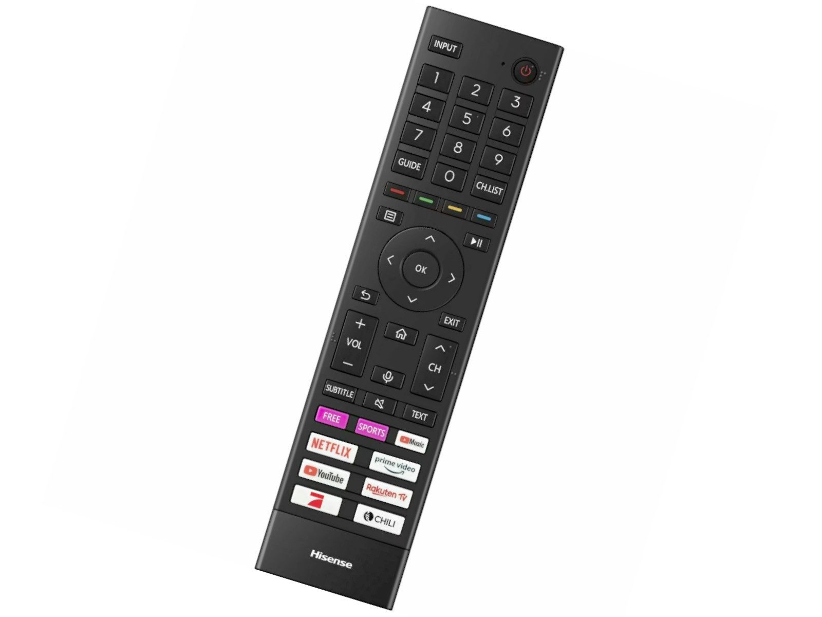 ERF3I80H, HT288509, T288509, VOICE Fernbedienung
