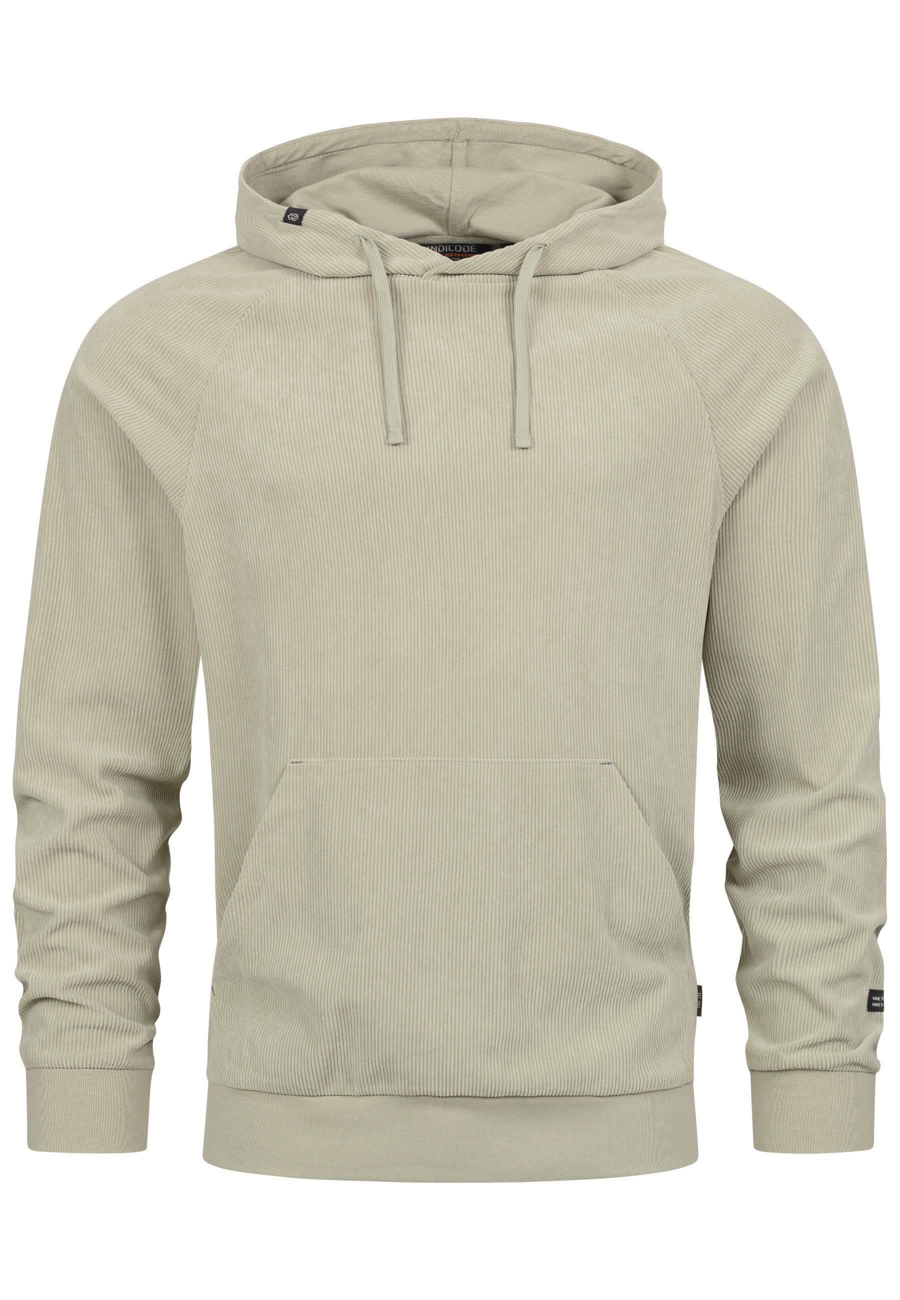 Hoodie Herren INNemoto Sweatshirt Kapuze Herrenhoodie