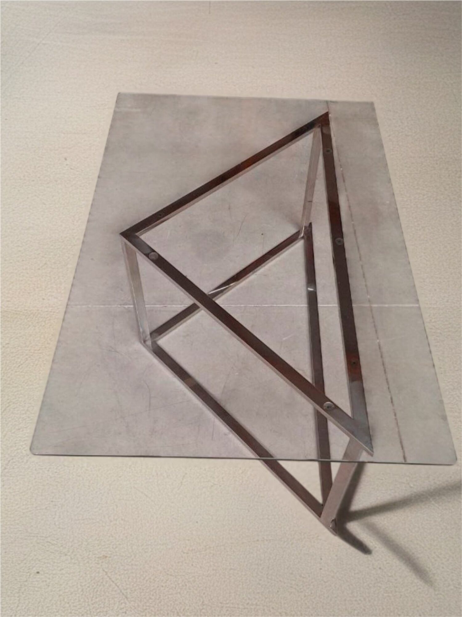 Xlmoebel Couchtisch Luxuriöser Couchtisch aus Glas im modernen Design Sofort (Couchtisch), Hergestellt in Europa