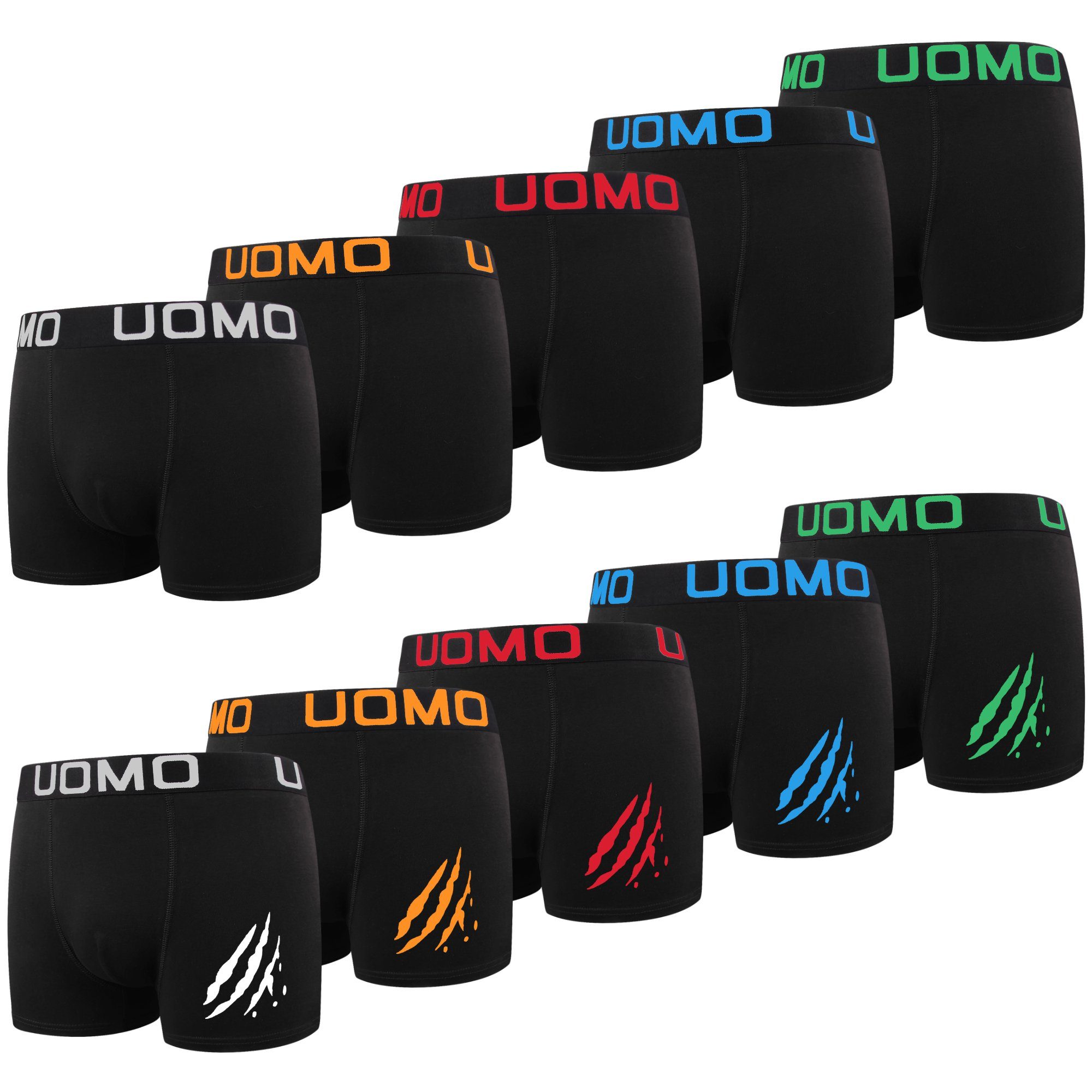 L&K Boxershorts 1116 (10er-Pack) Herren Boxershorts aus Baumwolle verschien günstig online kaufen