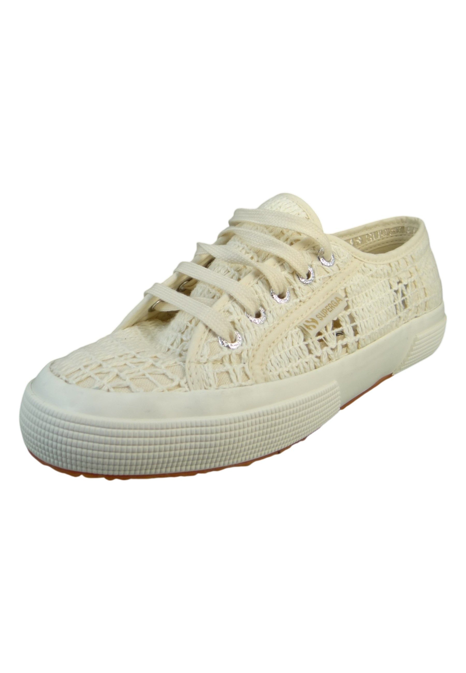 Superga S31614W A0N Beige Raw Braid Favorio Sneaker