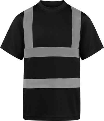 korntex Warnschutz-Shirt Herren Hi-Viz Workwear Arbeits T-Shirt EN ISO 20471