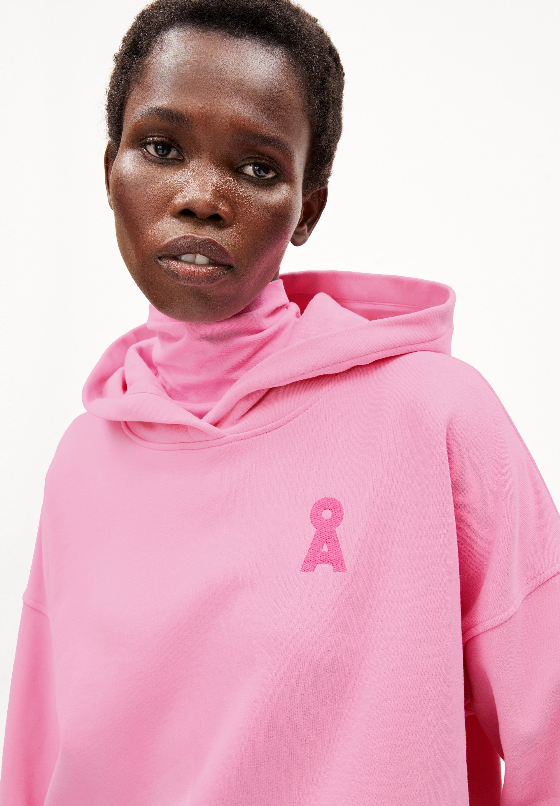 Armedangels Hoodie FRANCESCAA ELLAA more pink me up (1-tlg) Damen