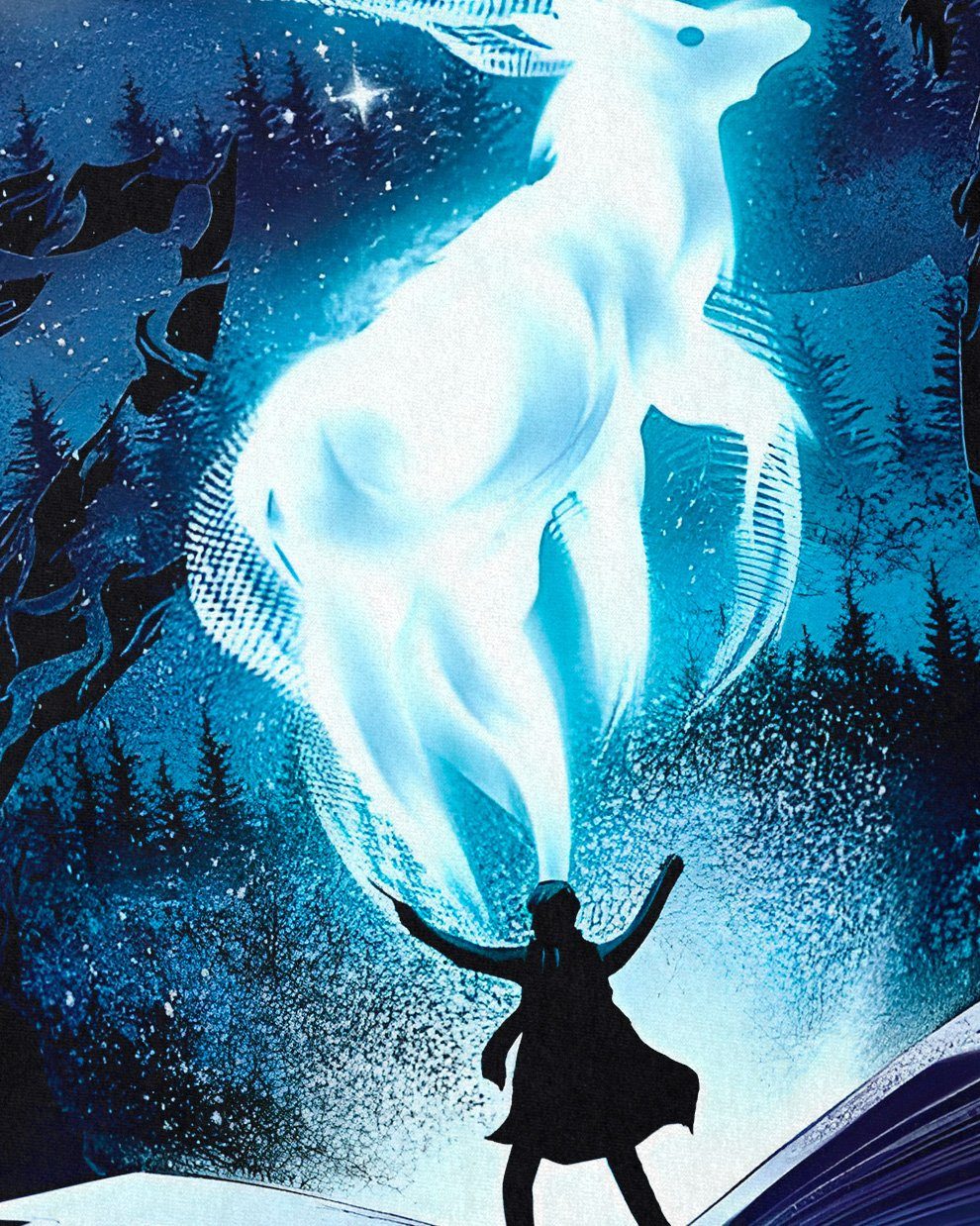 style3 T-Shirt Patronus potter harry hogwarts gryffindor ravenclaw slytheri günstig online kaufen