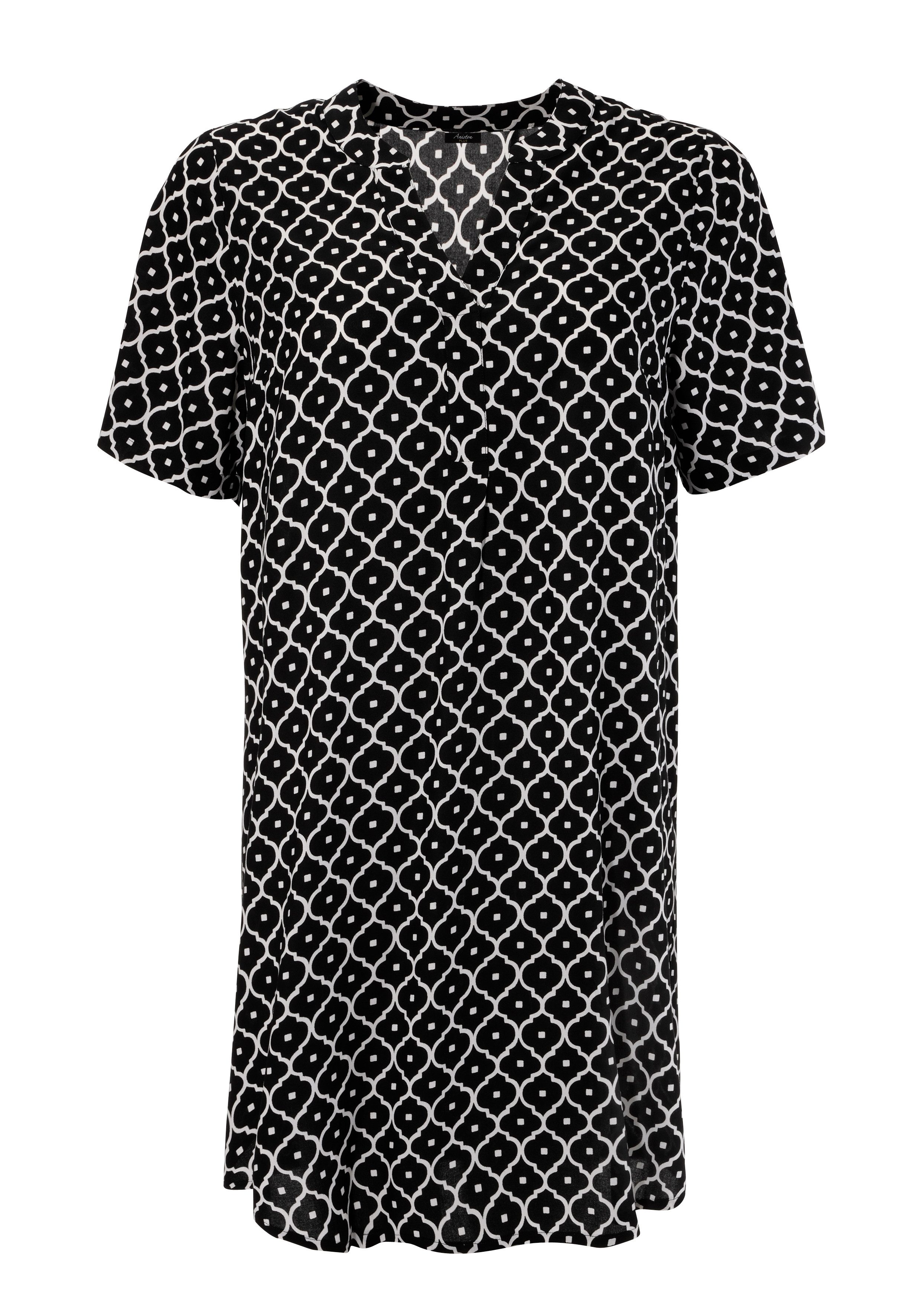 Aniston PLUS Blusenkleid in trendigen Druck