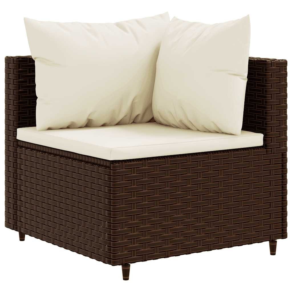 vidaXL Gartenlounge-Set 5-tlg. Garten-Lounge-Set mit Kissen günstig online kaufen