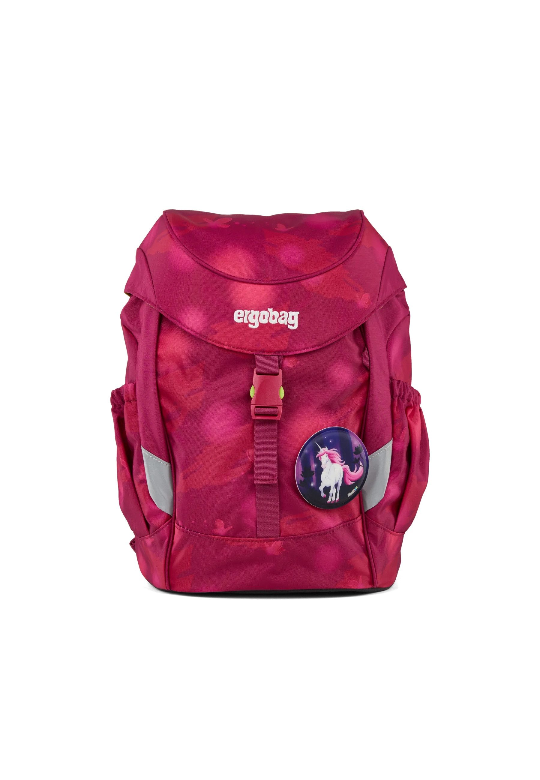 ergobag Kinderrucksack mini, aus 16 recycelten PET-Flaschen (0,5 l)