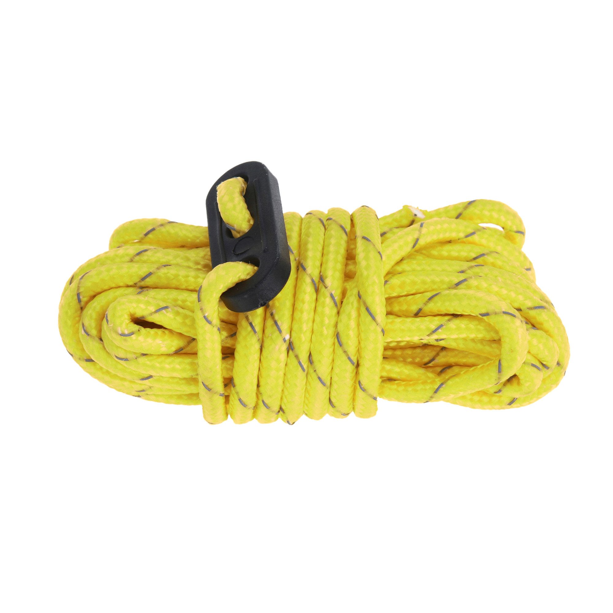 ToCi 8x Zelt-Abspannseil Ø4mm Nylon Zeltschnur Zeltleine Spannleine 3,8m Abspannleine