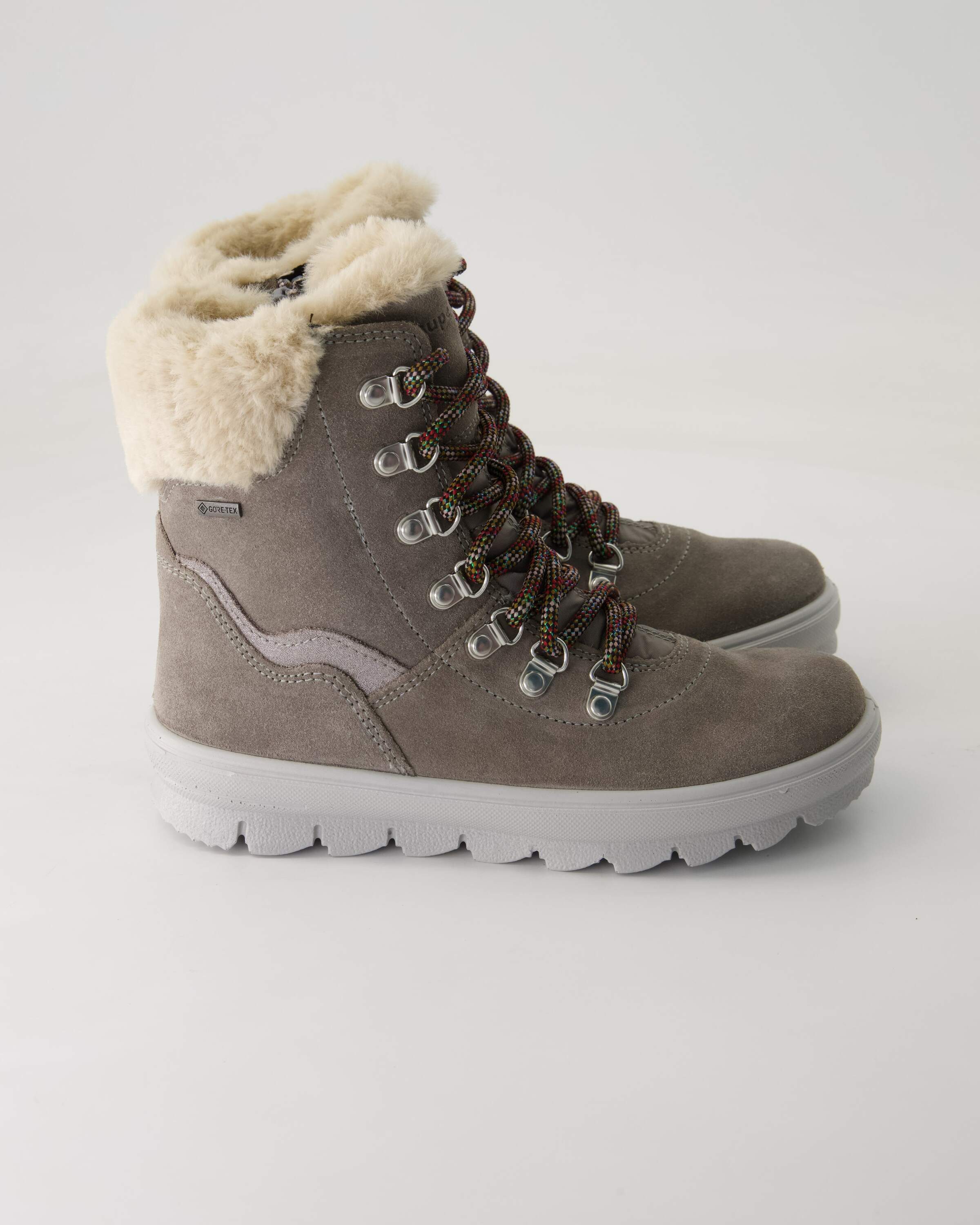 Superfit Flavia Schnürstiefel Obermaterial: Leder und Textil