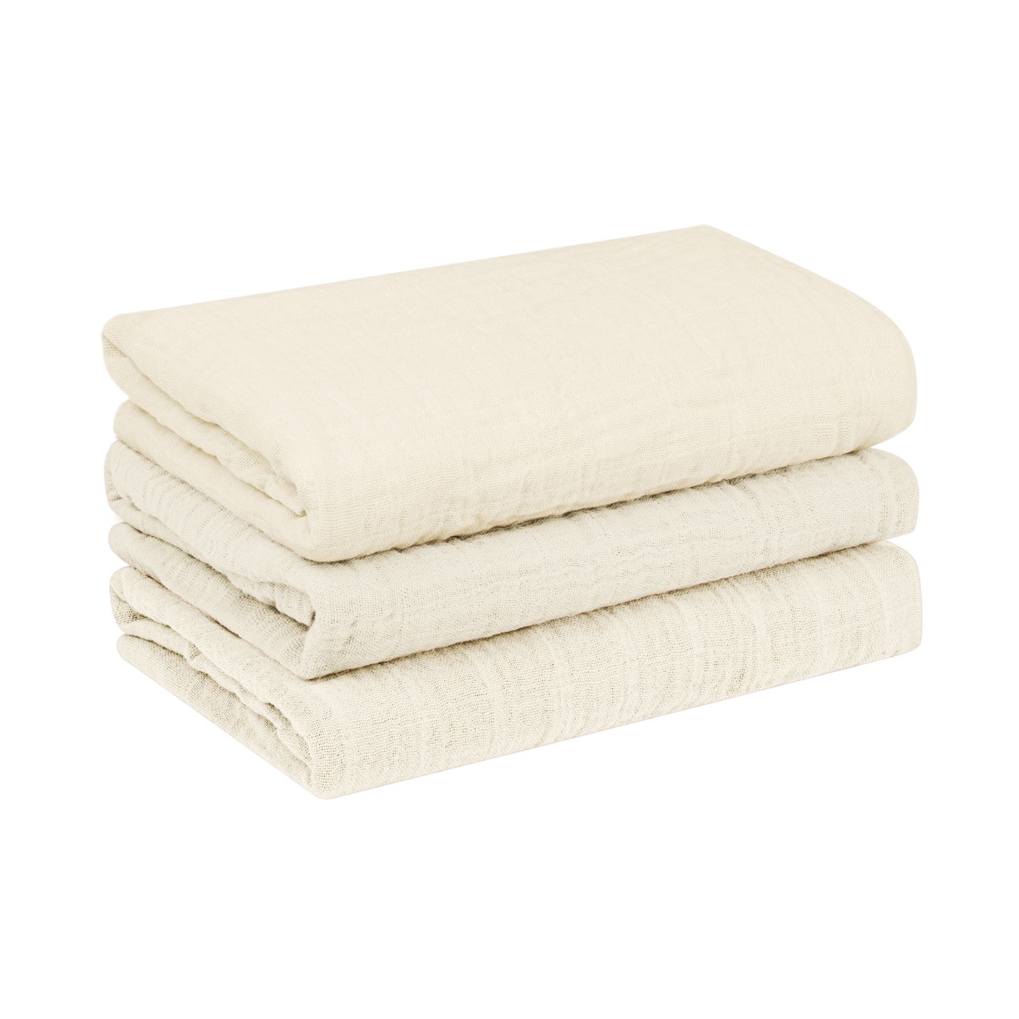 furora BABY Spucktuch Baby Mulltücher Sets (Bio-Musselin: super soft) 80x80cm oder 25x25cm, Sehr weich