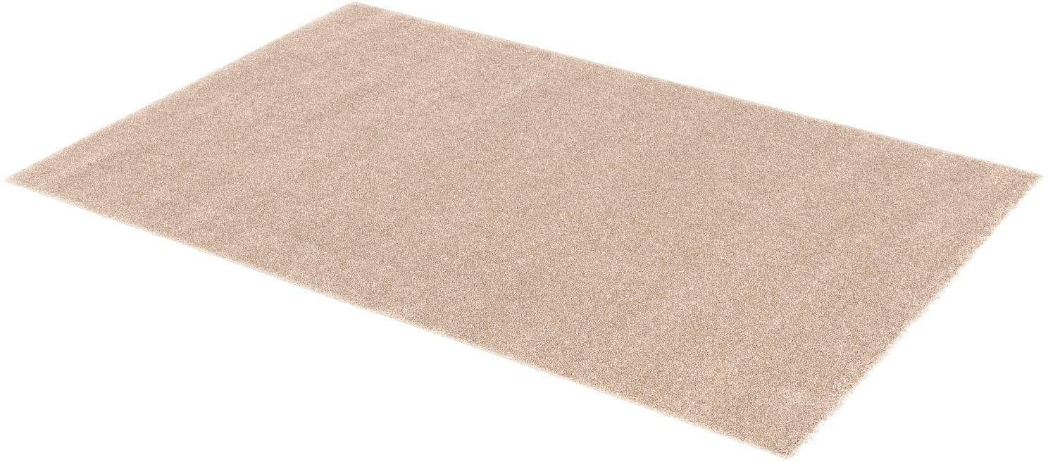 ASTRA Hochflor-Teppich Hochflor Samoa einfarbig braun günstig online kaufen