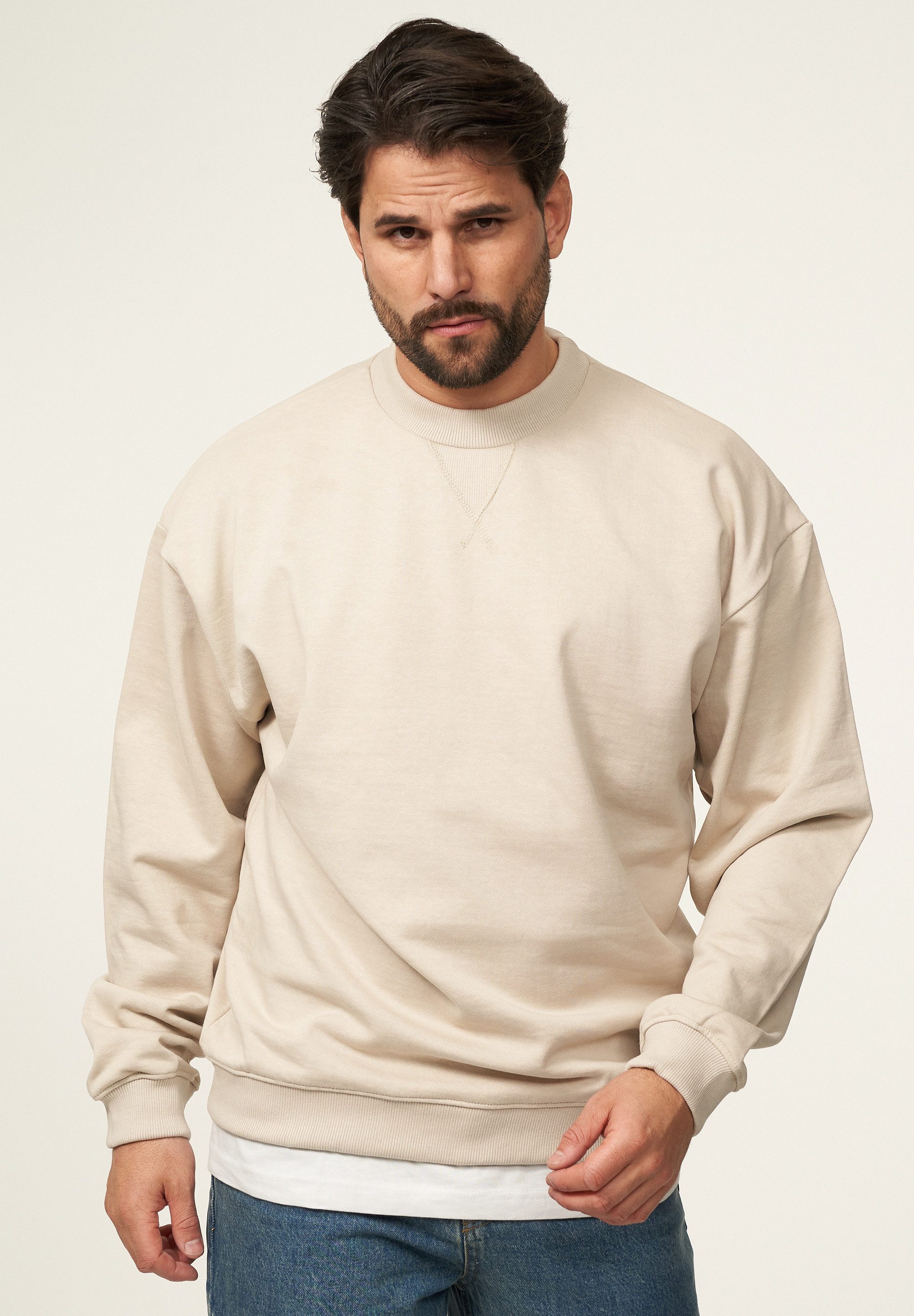 SOULSTAR Sweatshirt S2AGEO Herren Oversize Pullover günstig online kaufen