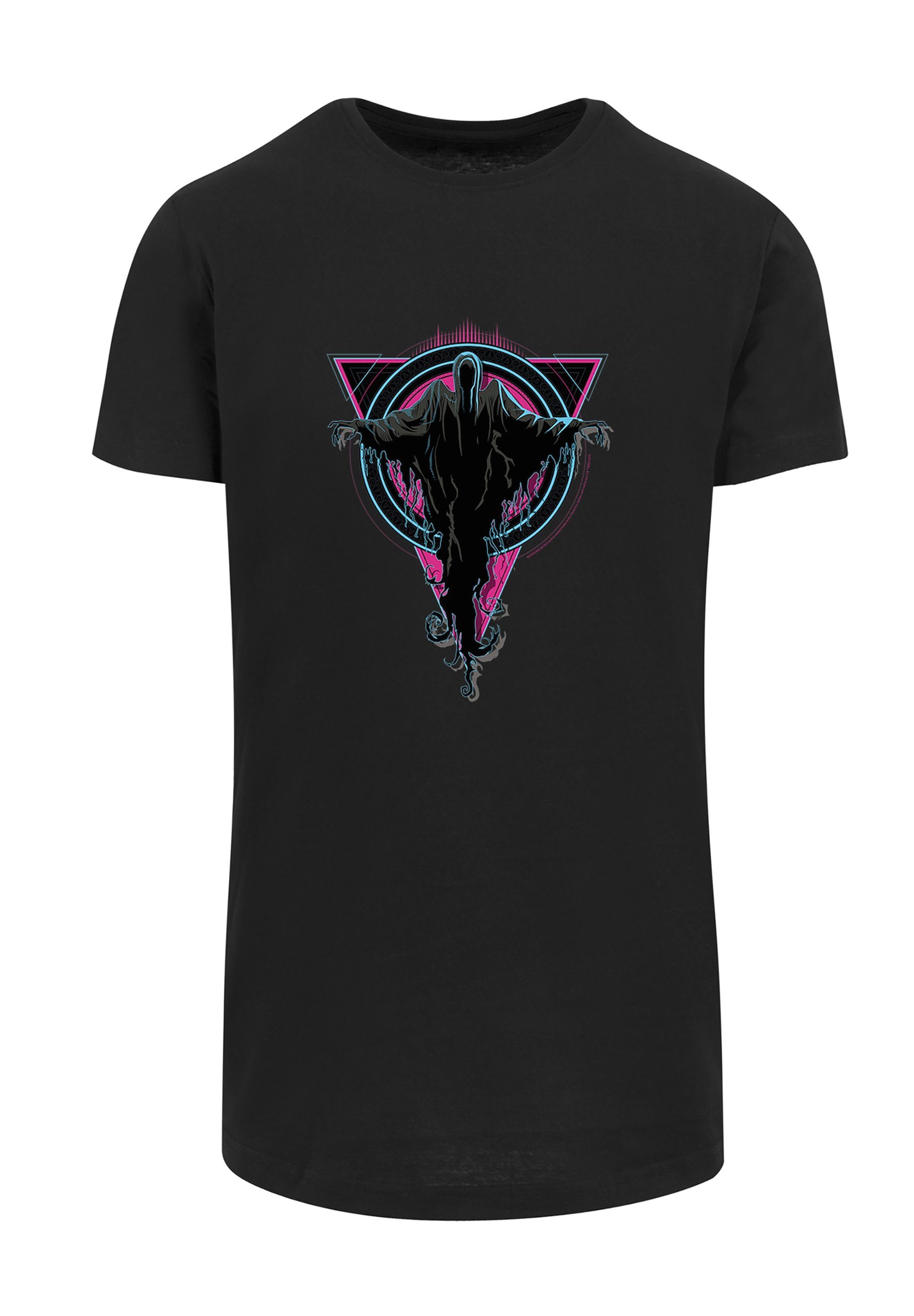T-Shirt Neon schwarz Print Dementor Harry F4NT4STIC Potter