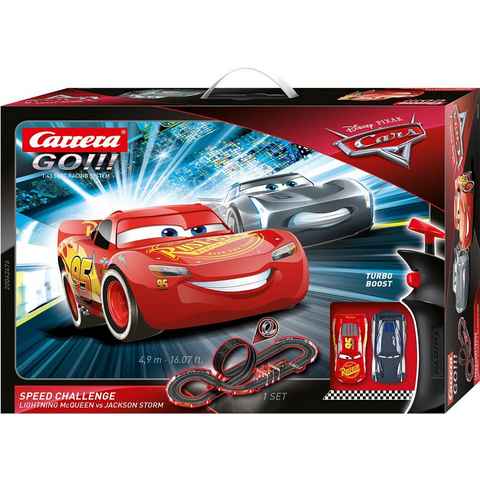 Carrera® Autorennbahn Carrera GO!!! - Disney Pixar Cars - Speed Challenge (Streckenlänge 4,9 m)