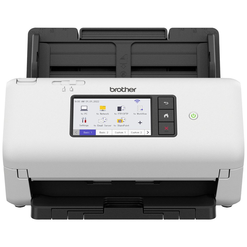 Brother Brother ADS4700W Dokumentenscanner A4 600 x 600 40 Seiten/min USB-A Dokumentenscanner
