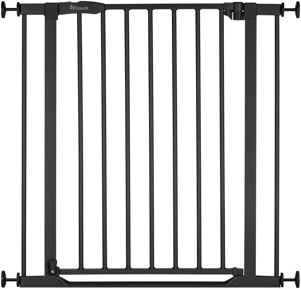 Hauck Türschutzgitter Clear Step 2, Black, günstig online kaufen