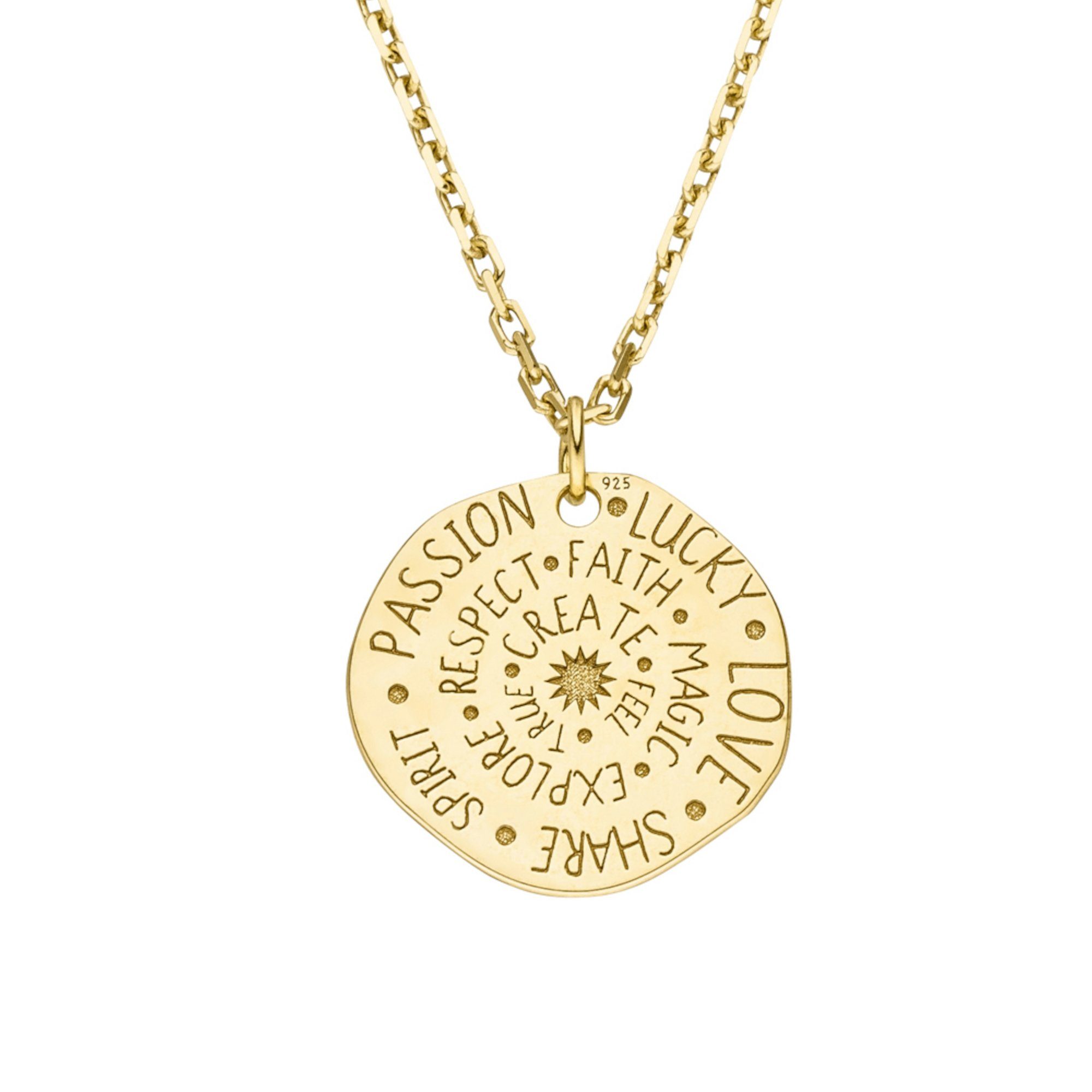 SCHOSCHON Kette mit Anhänger SONNE Halskette günstig online kaufen