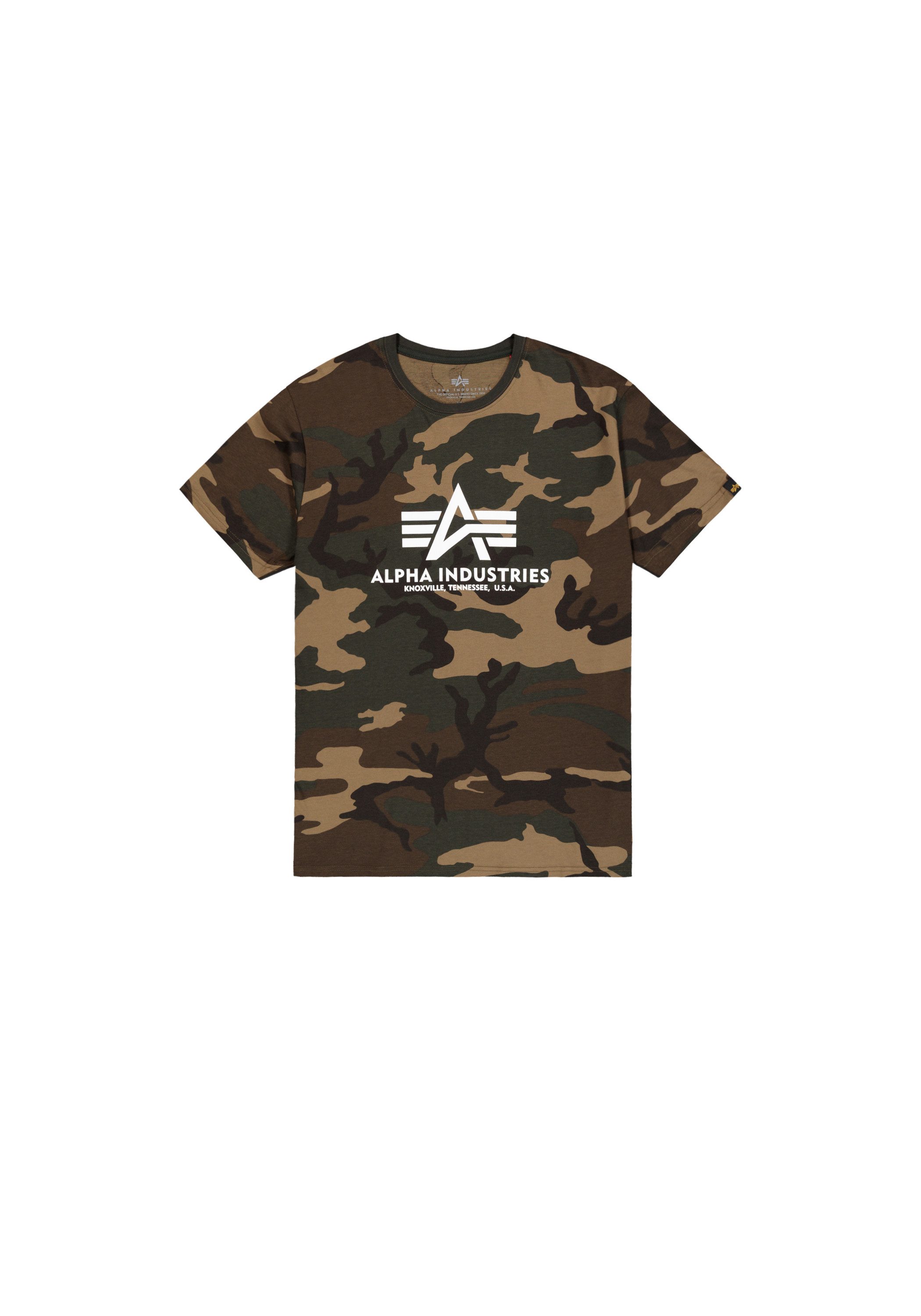 Alpha Industries T-Shirt Basic T-Shirt BL Camo