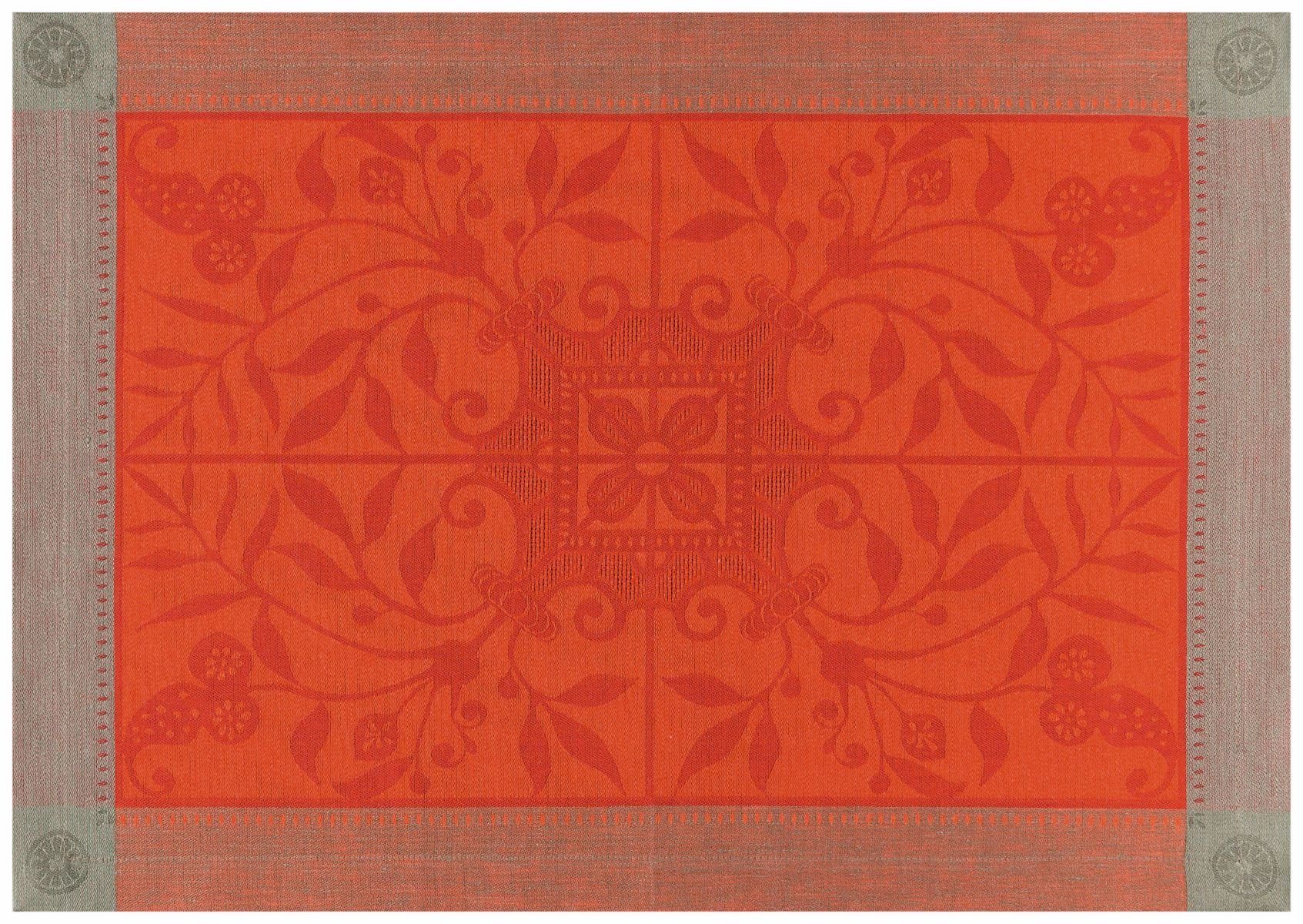 Le Jacquard Francais Platzset Столовые наборы (2x Set) Venezia Cornaline 54x38 cm, (Set, 2-St), fleckabweisend