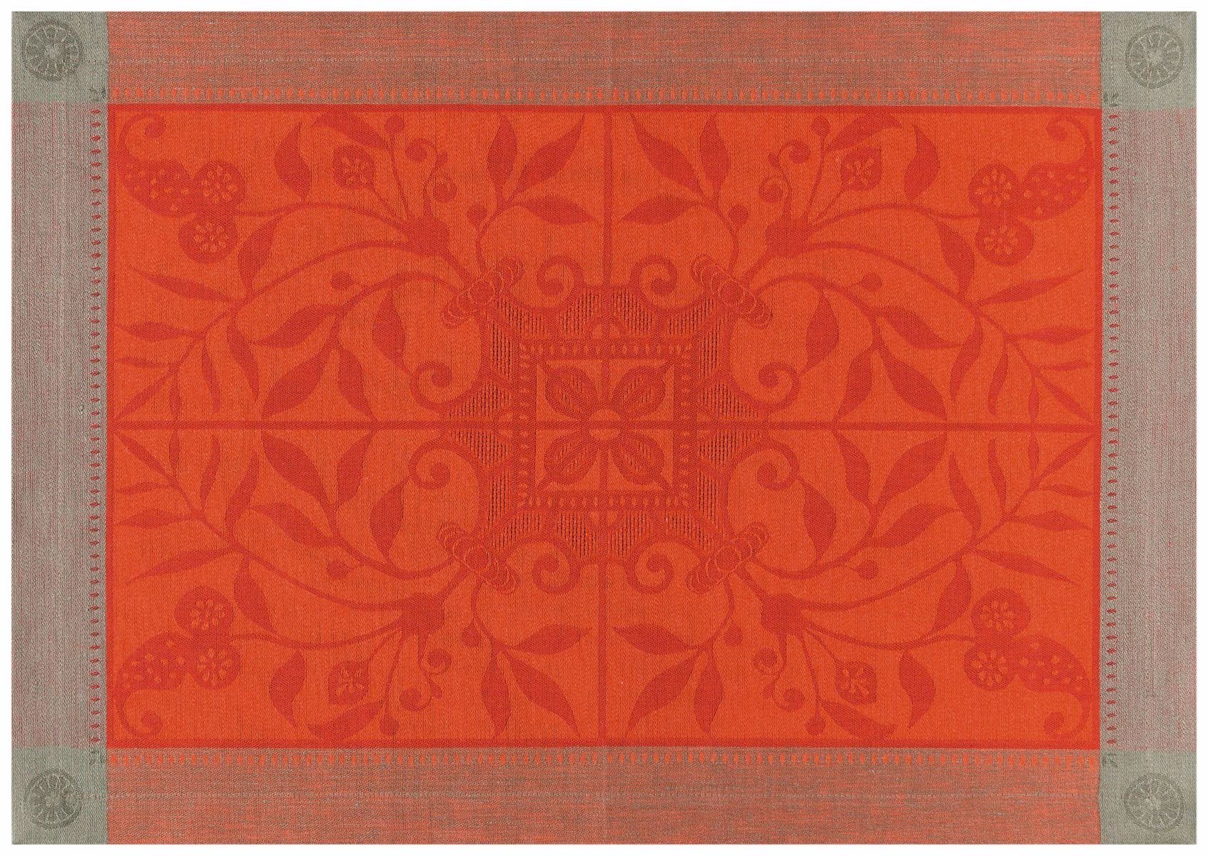 Set Set) Platzset, Cornaline Venezia 2-St), (4x cm, 54x38 fleckabweisend Francais, Tischsets Jacquard Tischsets, (2er Le