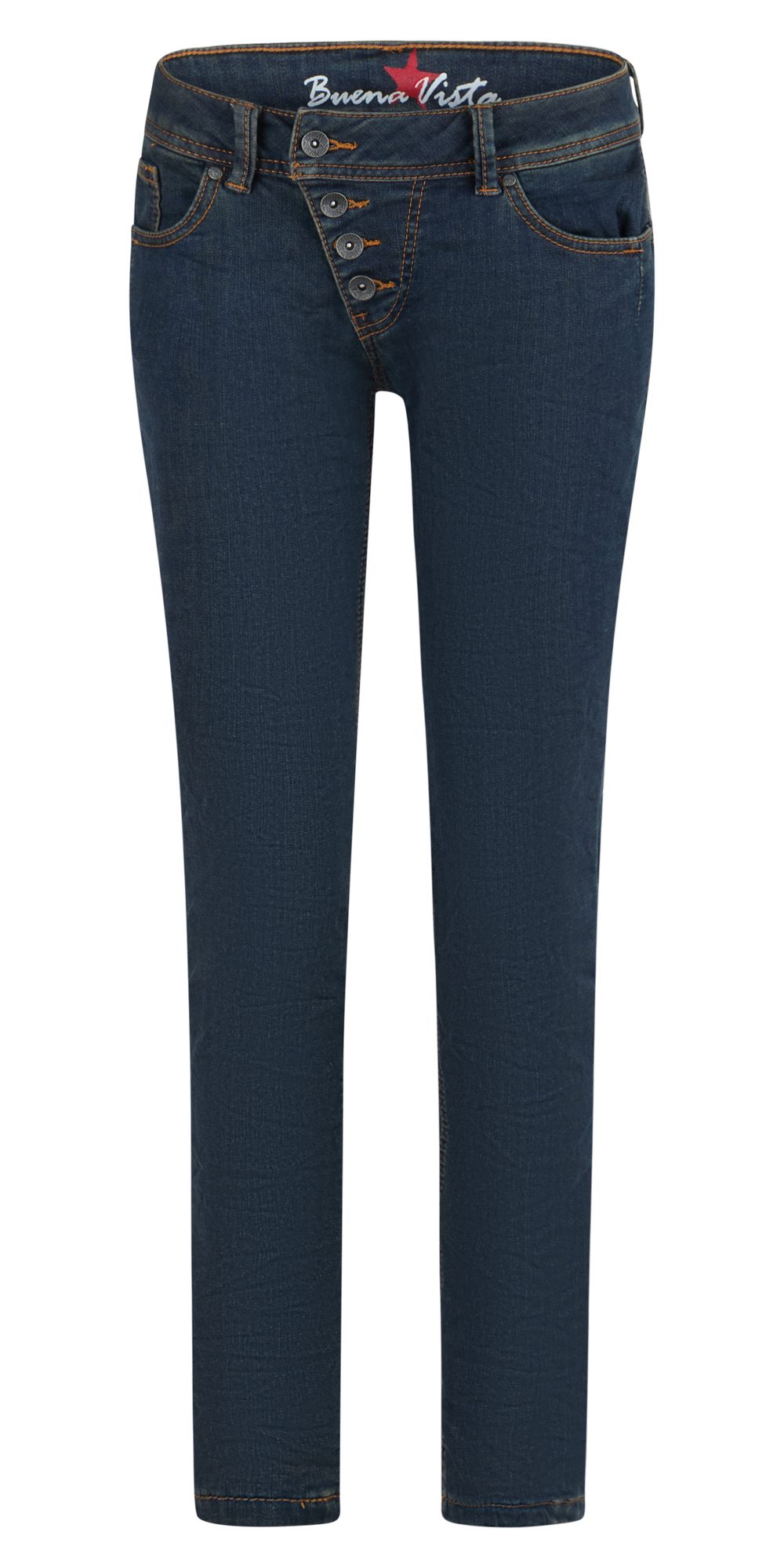 Stretch-Jeans BUENA VISTA MALIBU CROPPED dark stone 2410 B5826 375.9030 - Thermo