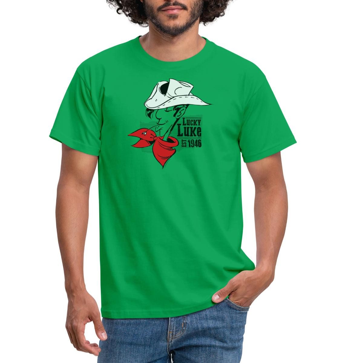 Spreadshirt T-Shirt Lucky Luke Est. 1946 günstig online kaufen
