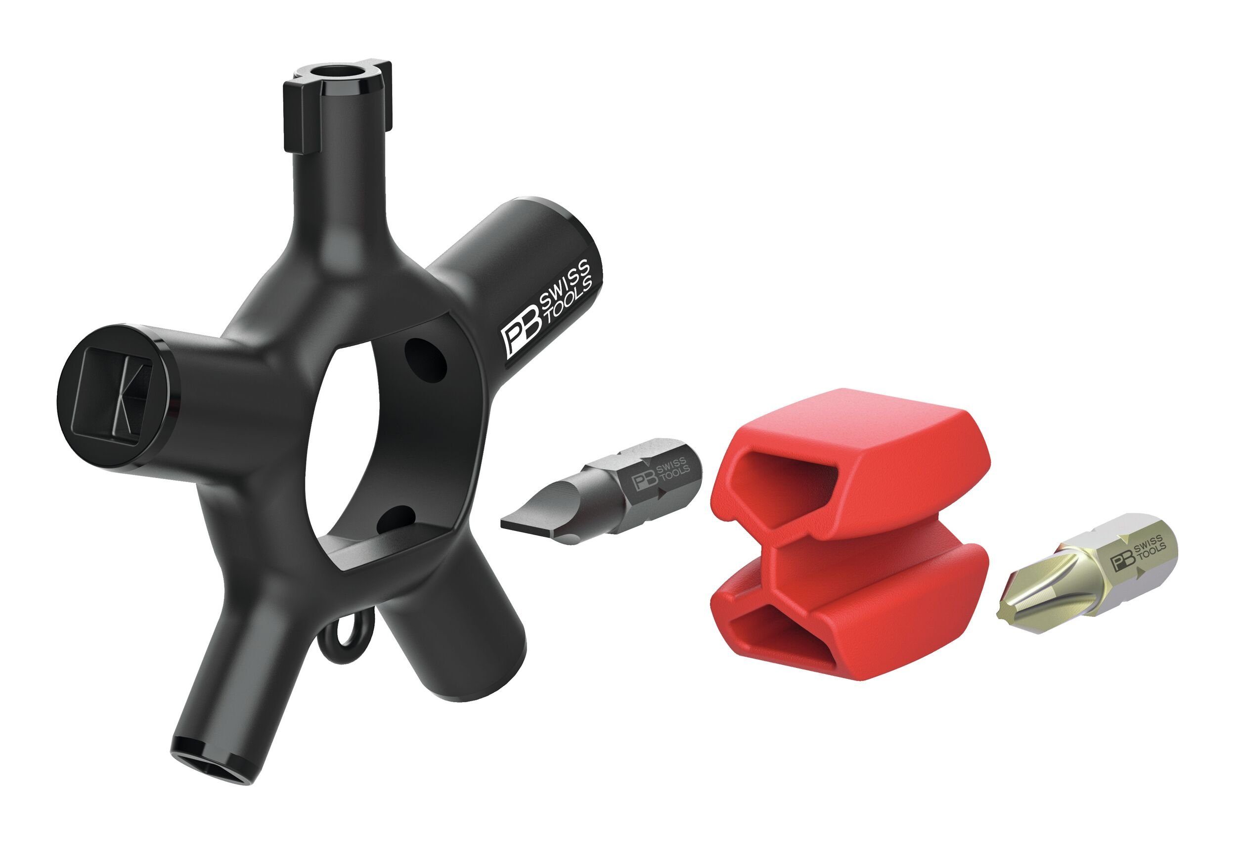 PB Swisstools Schaltschrankschlüssel, (9 St), 9 in 1 Tool