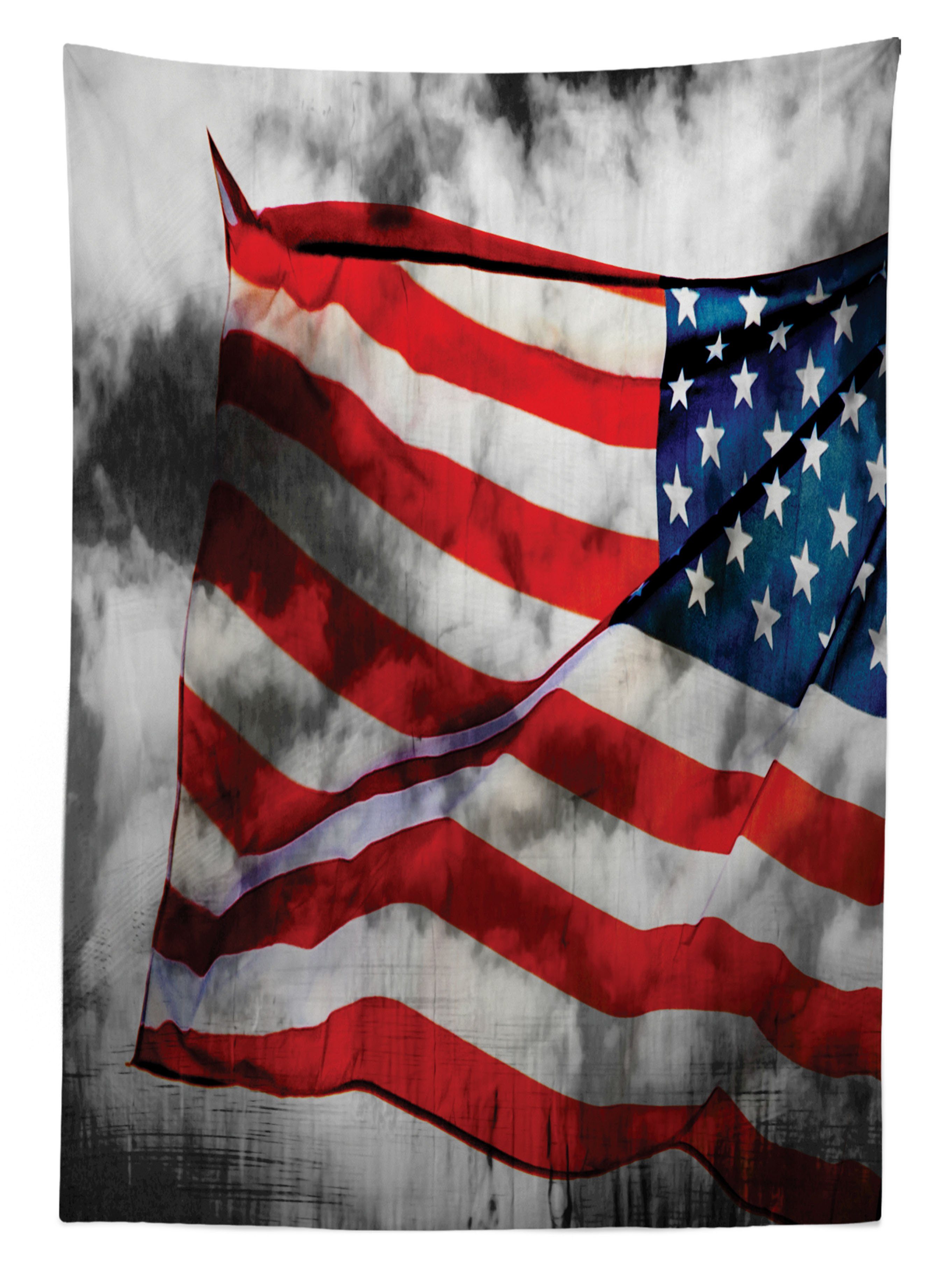 Banner Sky Waschbar Außen Farben, Bereich Amerikanische Klare in den geeignet Abakuhaus Tischdecke Flagge Für Farbfest