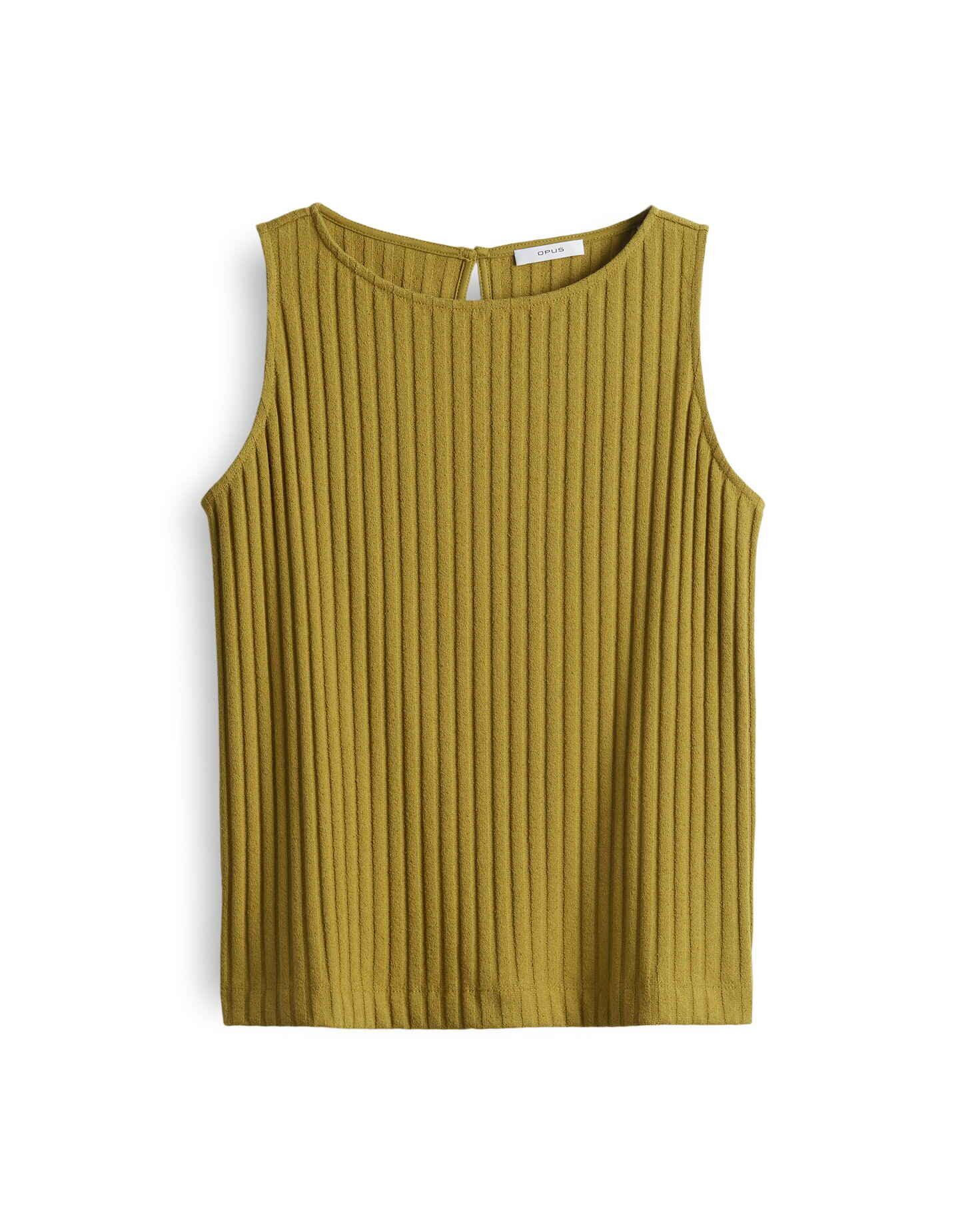 OPUS Shirttop IPOMA SLIT Regular in Rippstruktur