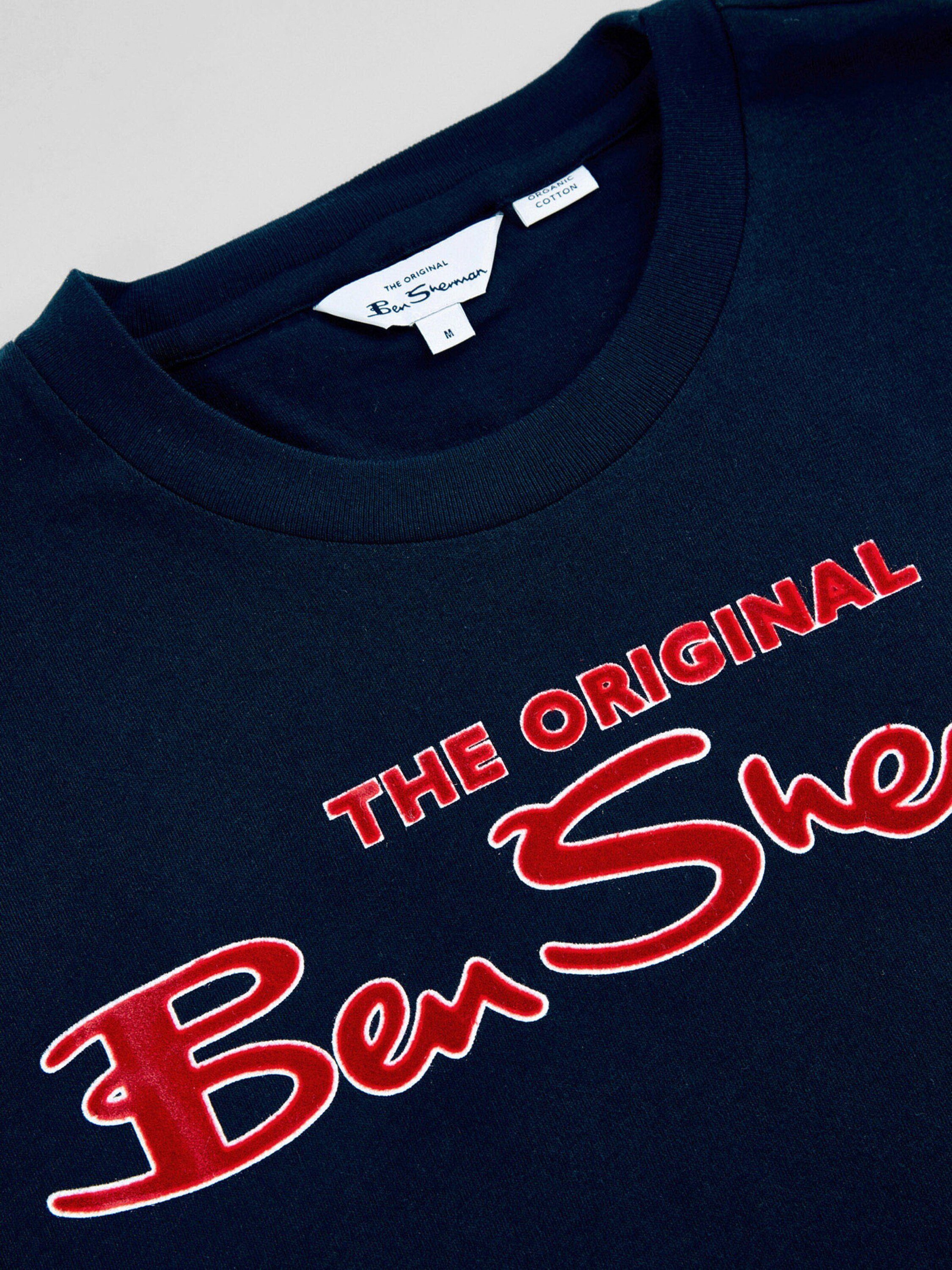 T-Shirt Sherman Signature dark Ben navy (1-tlg)