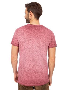 MarJo Trachtenshirt T-Shirt L10.1 - ALPENSEPP bordeaux