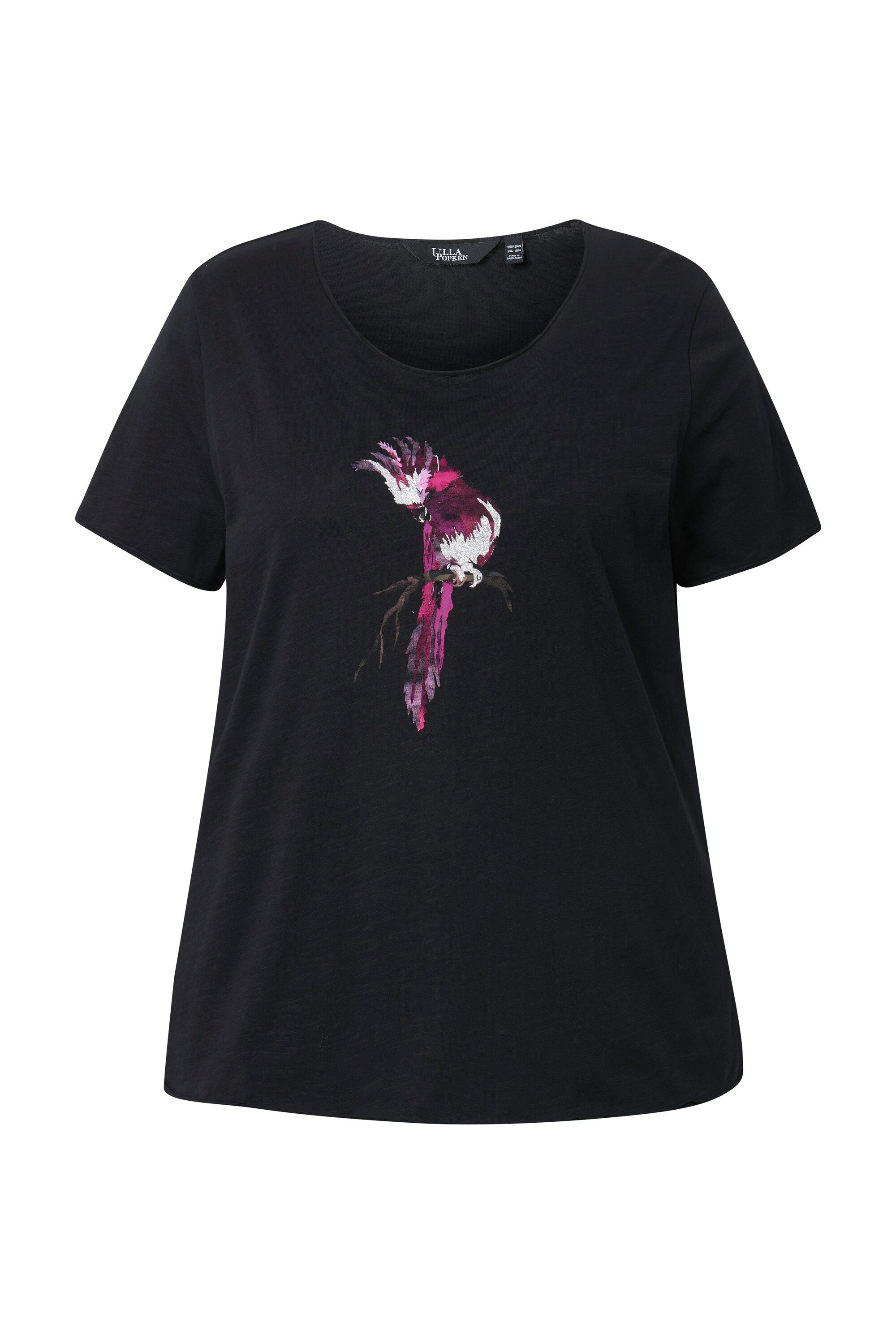 Ulla Popken T-Shirt T-Shirt Papagei Classic günstig online kaufen
