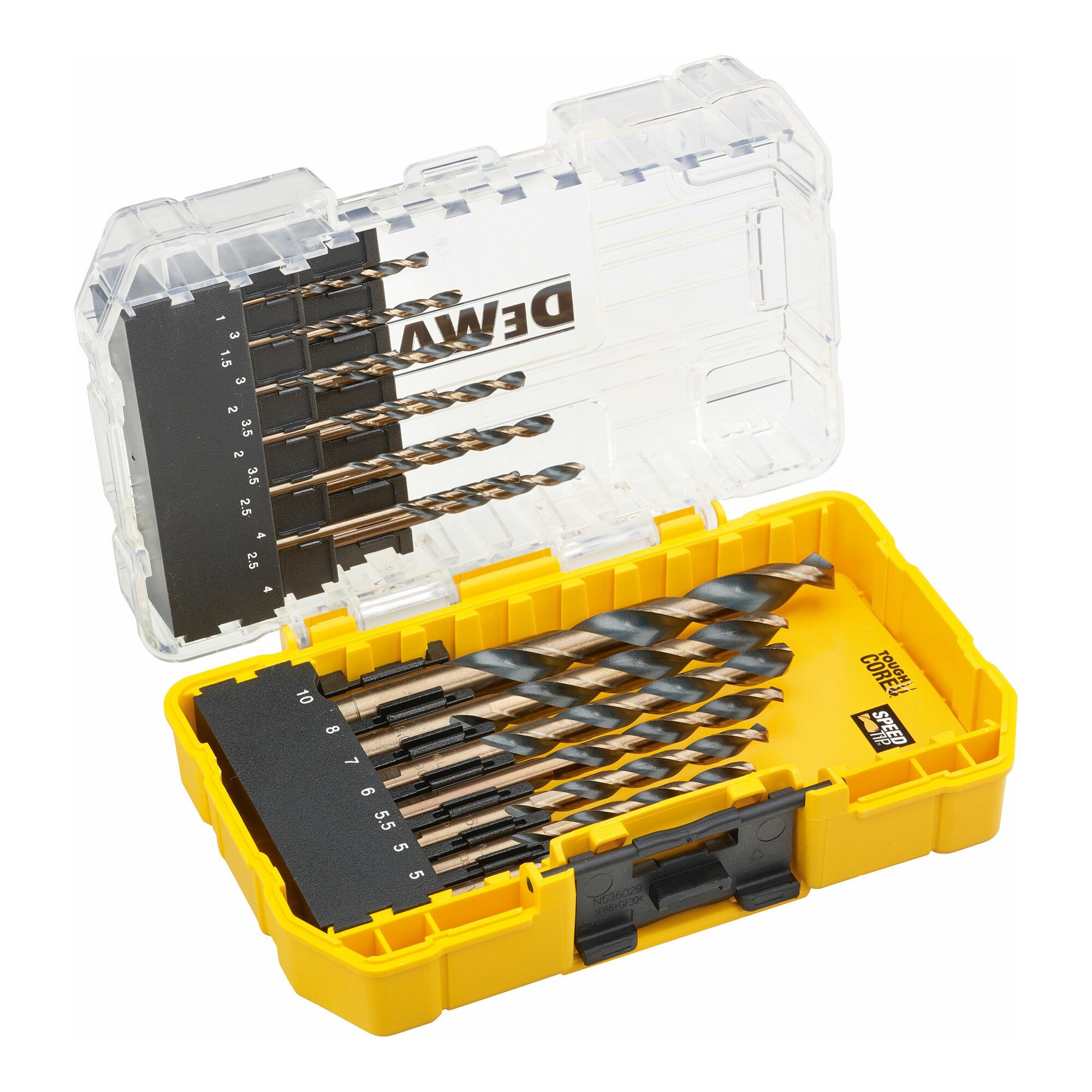 DeWalt Metallbohrer DEWALT Metallbohrer-Set 19-tlg. HSS-G