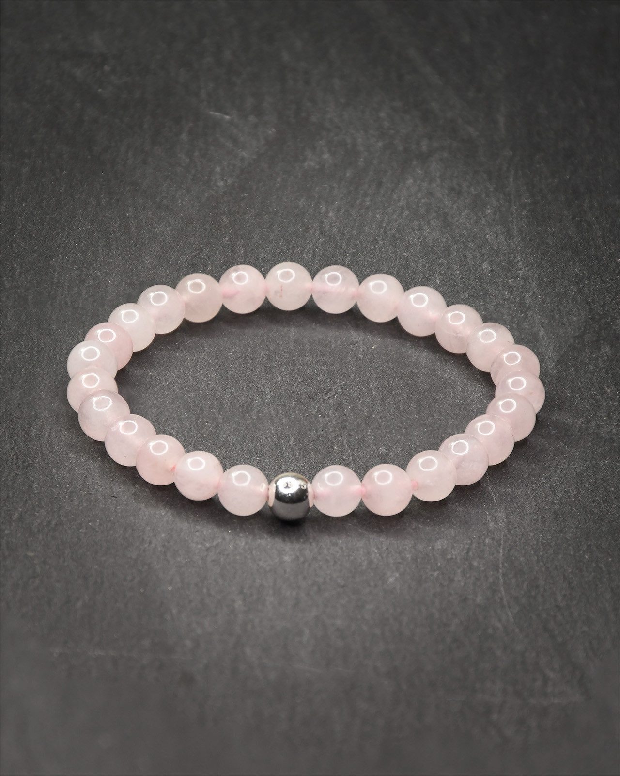 MayTree Armband Rosenquarz, 6mm Geschenk für Muttertag, Geburtstag, Weihnac günstig online kaufen